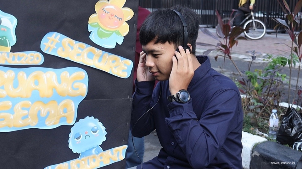 Audiens Merasakan Sensai Audio Visual Pada Bilik Ruang Gema