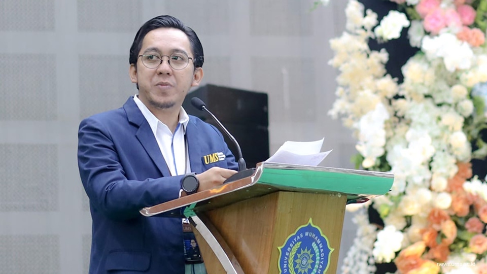 Ketua Program Profesi Fisioterapis Suryo Saputra Perdana, S.Fis., M.Sc., PT Melalukan Pembacaan Laporan Akademik