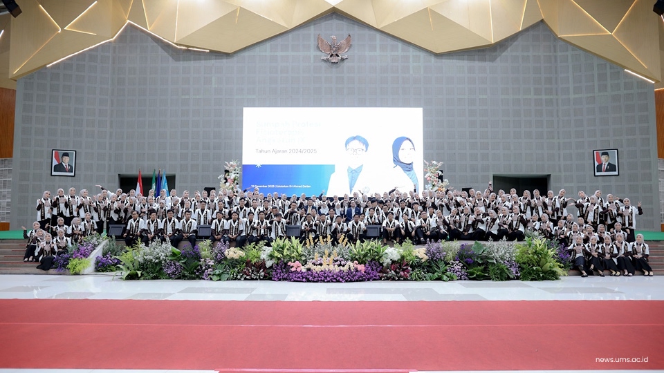 UMS Gelar Sumpah Profesi Fisioterapis, Dukung Transformasi Pelayanan Kesehatan Primer