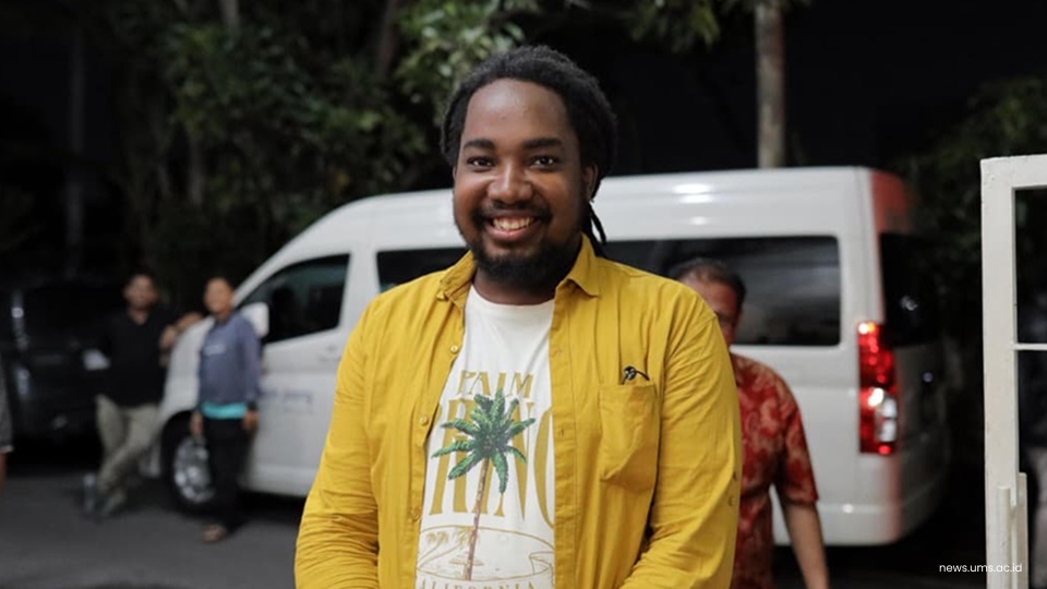 Mahasiswa Internasional UMS, Panashe Ndlovu dari Zimbabwe