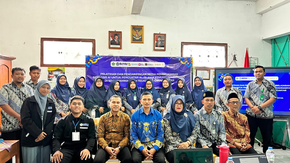Guru SD Muhammadiyah Tegalgede Dilatih Kembangkan Media Pembelajaran Berbasis AI untuk Penguatan Al-Islam dan Kemuhammadiyahan