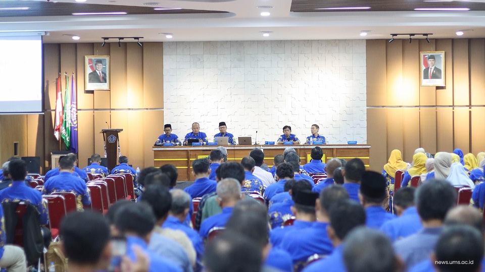 Berikan Arahan Strategis, Rektor UMS Dorong Penguatan SDM dan Kelembagaan