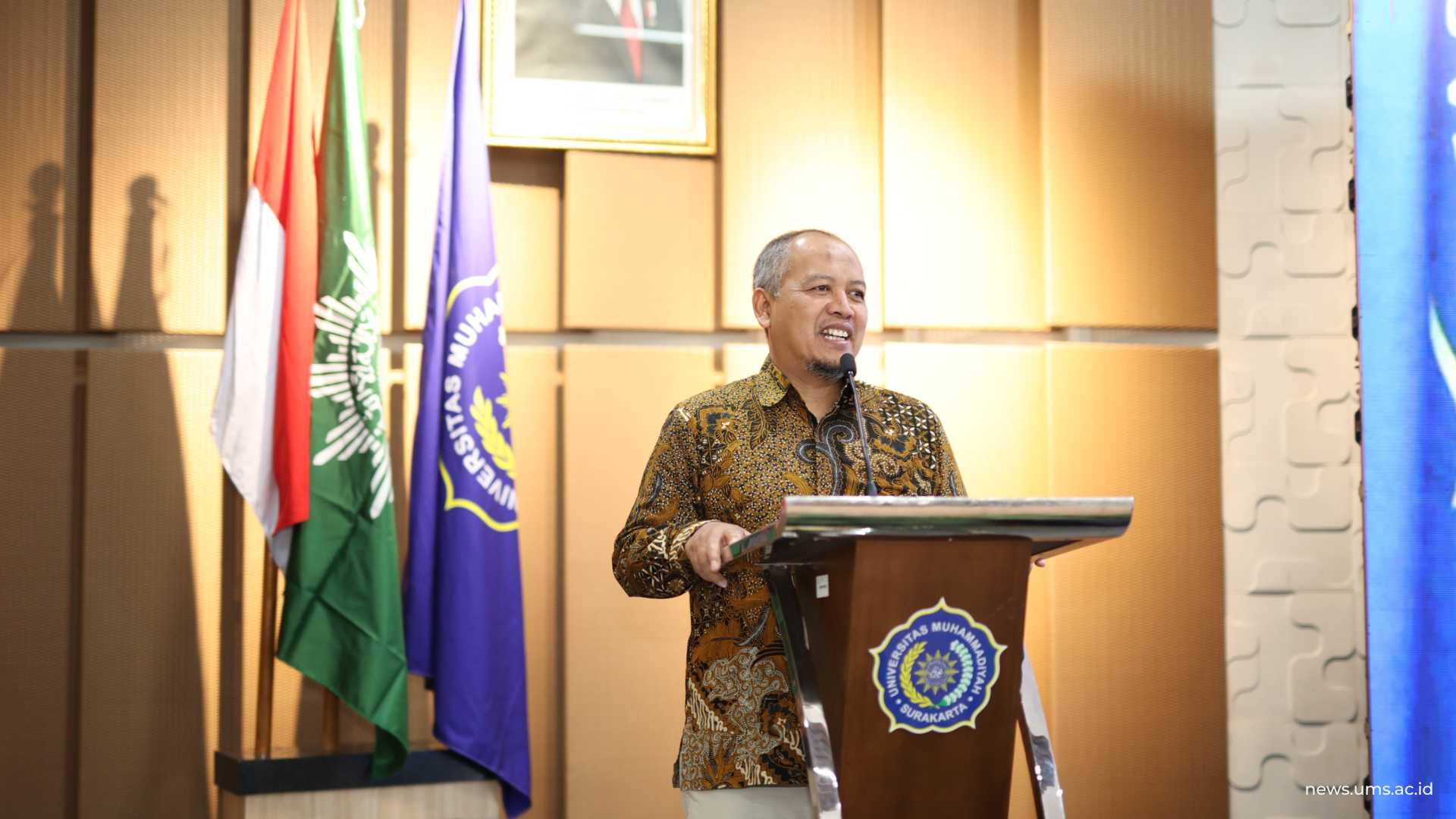 Wakil Rektor II UMS, Prof. Dr. Muhammad Da’i, S.Si., M.Si., Apt.