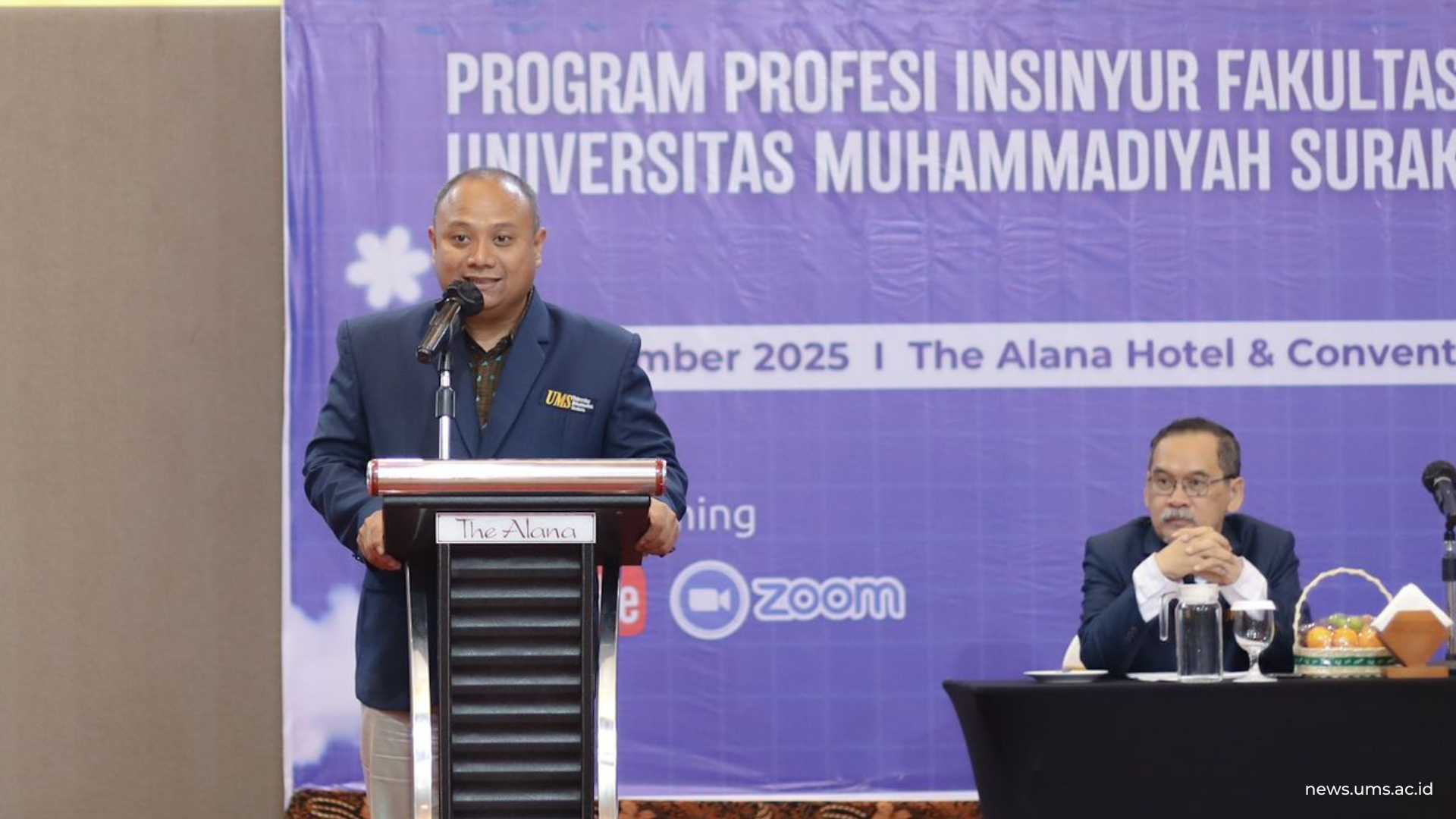 Sekretaris Universitas Andy Dwi Bayu Bawono, S.E., M.Si., Ph.D.
