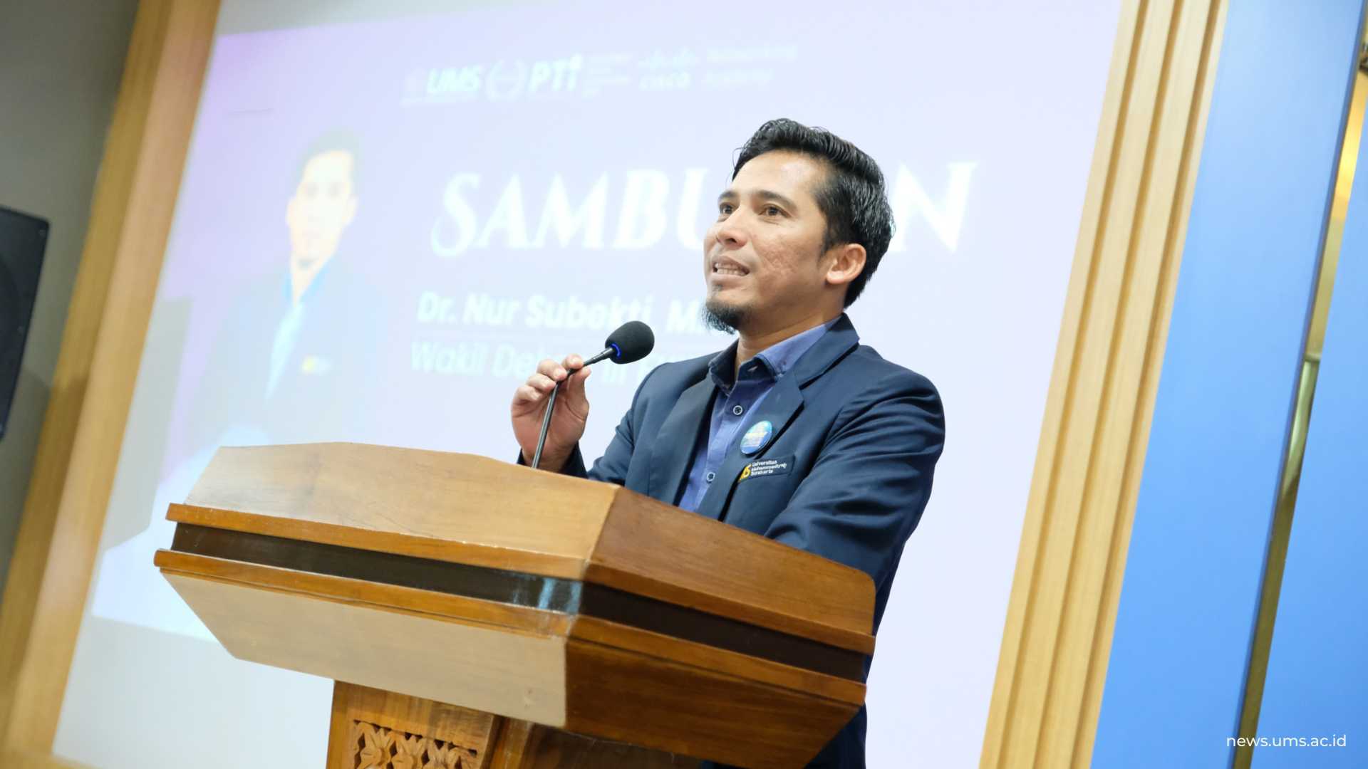 Dr. Nur Subekti S.Pd., M.Or., Wakil Dekan IV FKIP