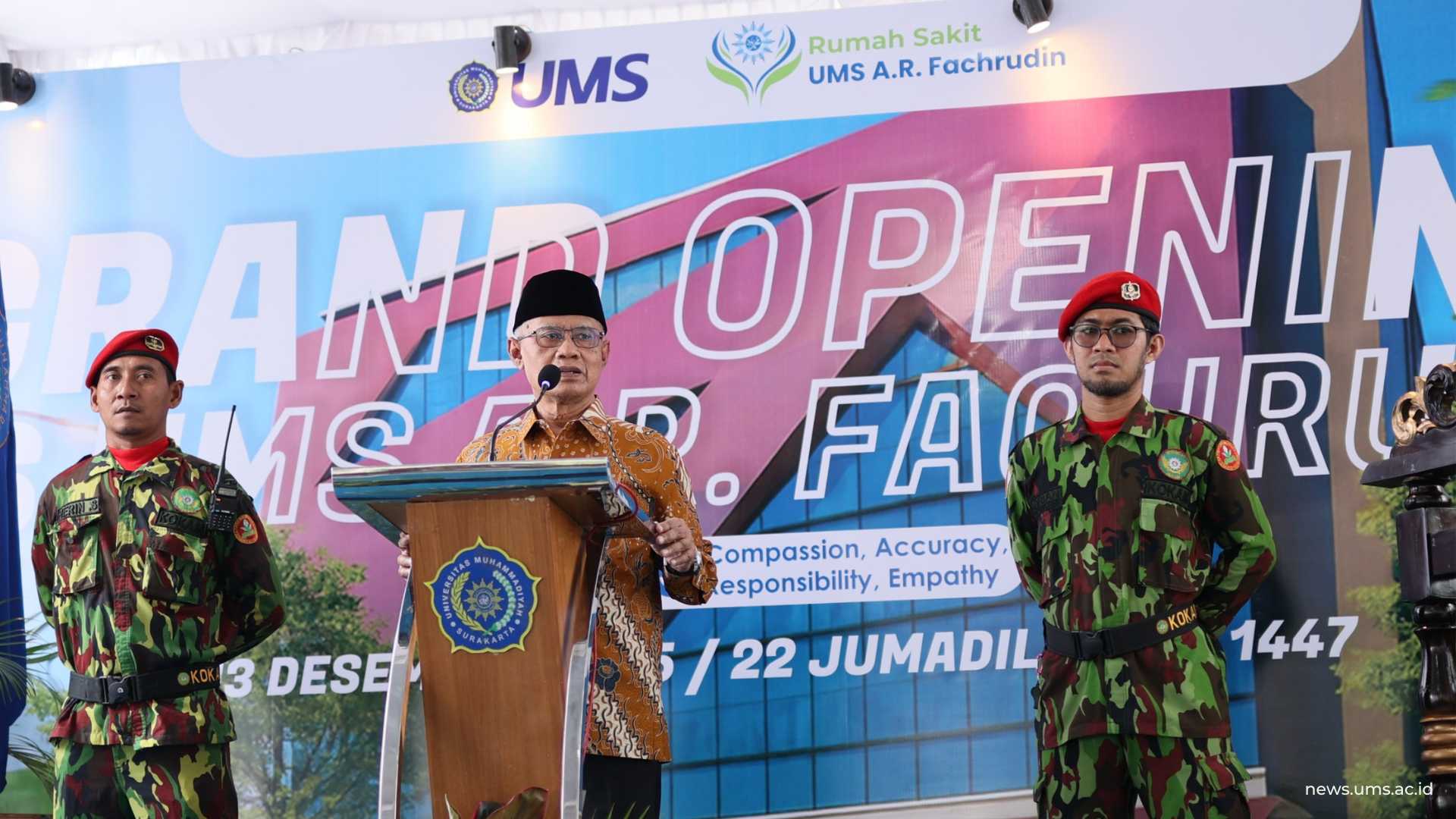 Ketua Umum Pimpinan Pusat Muhammadiyah, Prof. Dr. Haedar Nashir, M.Si.