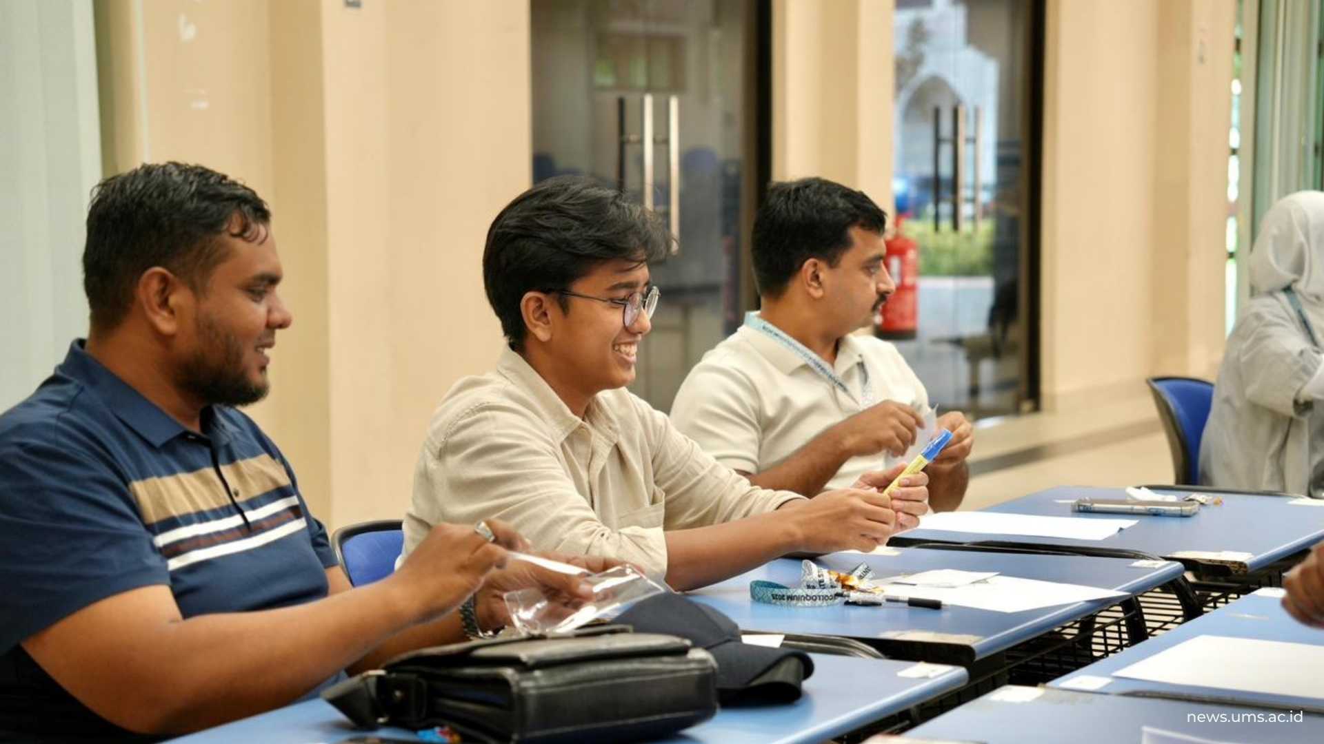 Suasana Pembelajaran (tengah) Saminur Fauzan, S.Gz