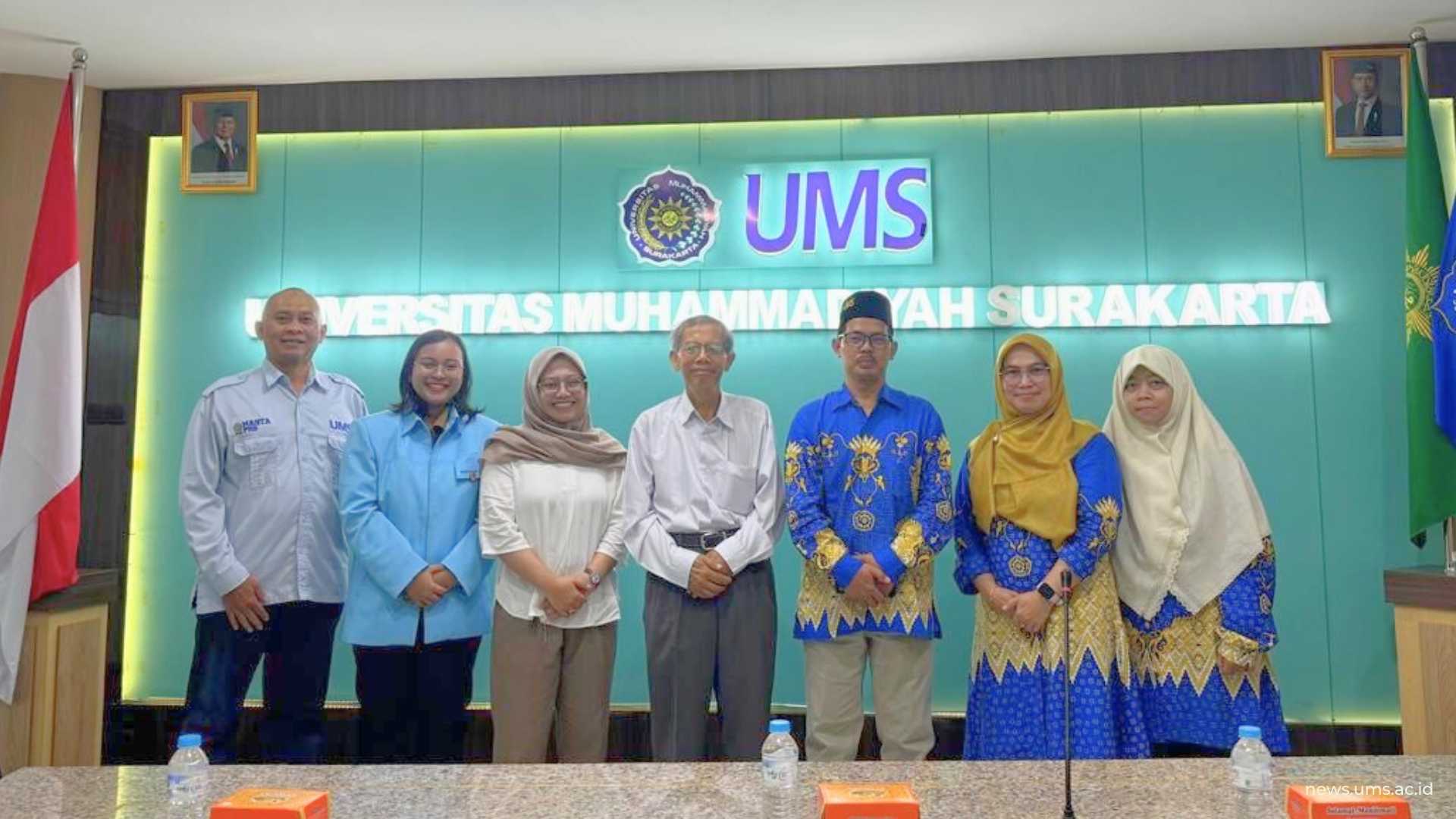 Sharing session bersama PSLD Universitas Sebelas Maret mengenai kesiapan UMS dalam menghadirkan inklusivitas di lingkungan kampus.