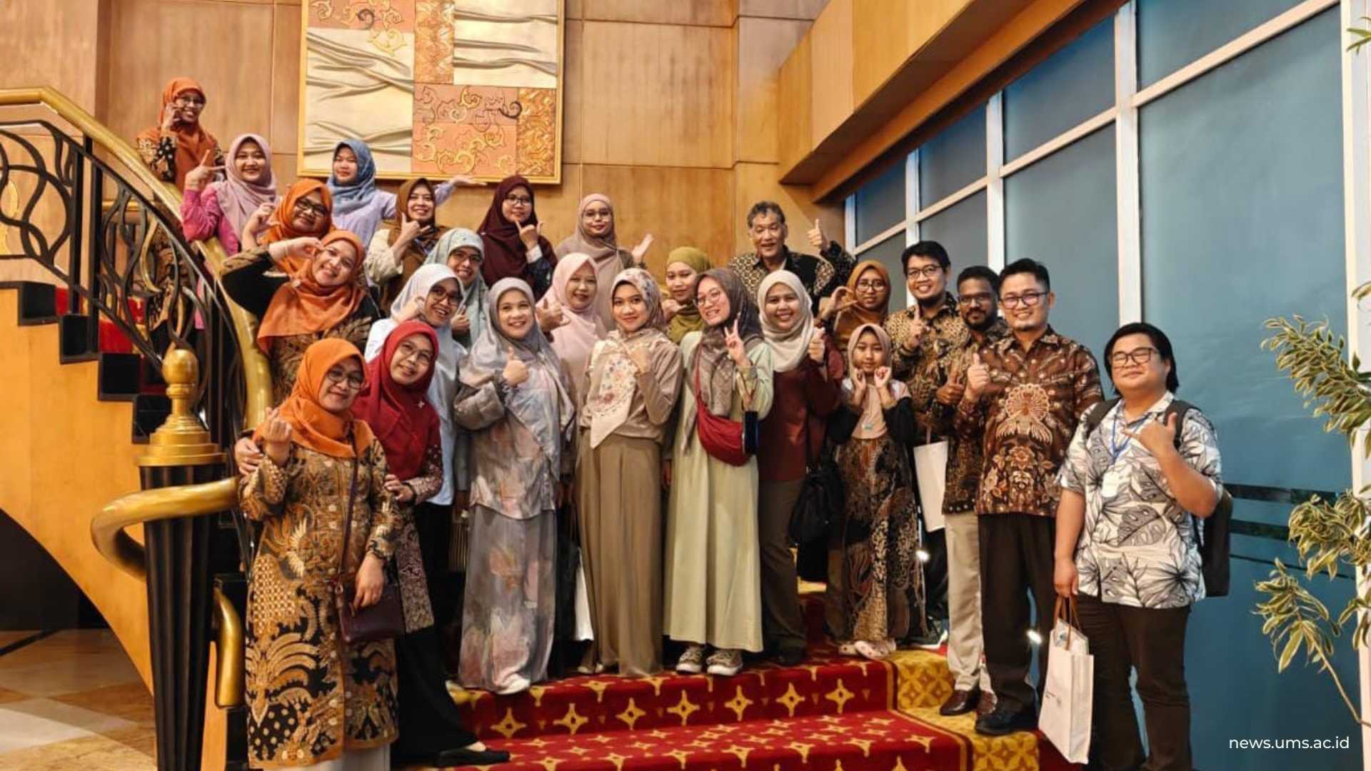 Ramah tamah pembicara dan peserta ICB Pharma 6 UMS