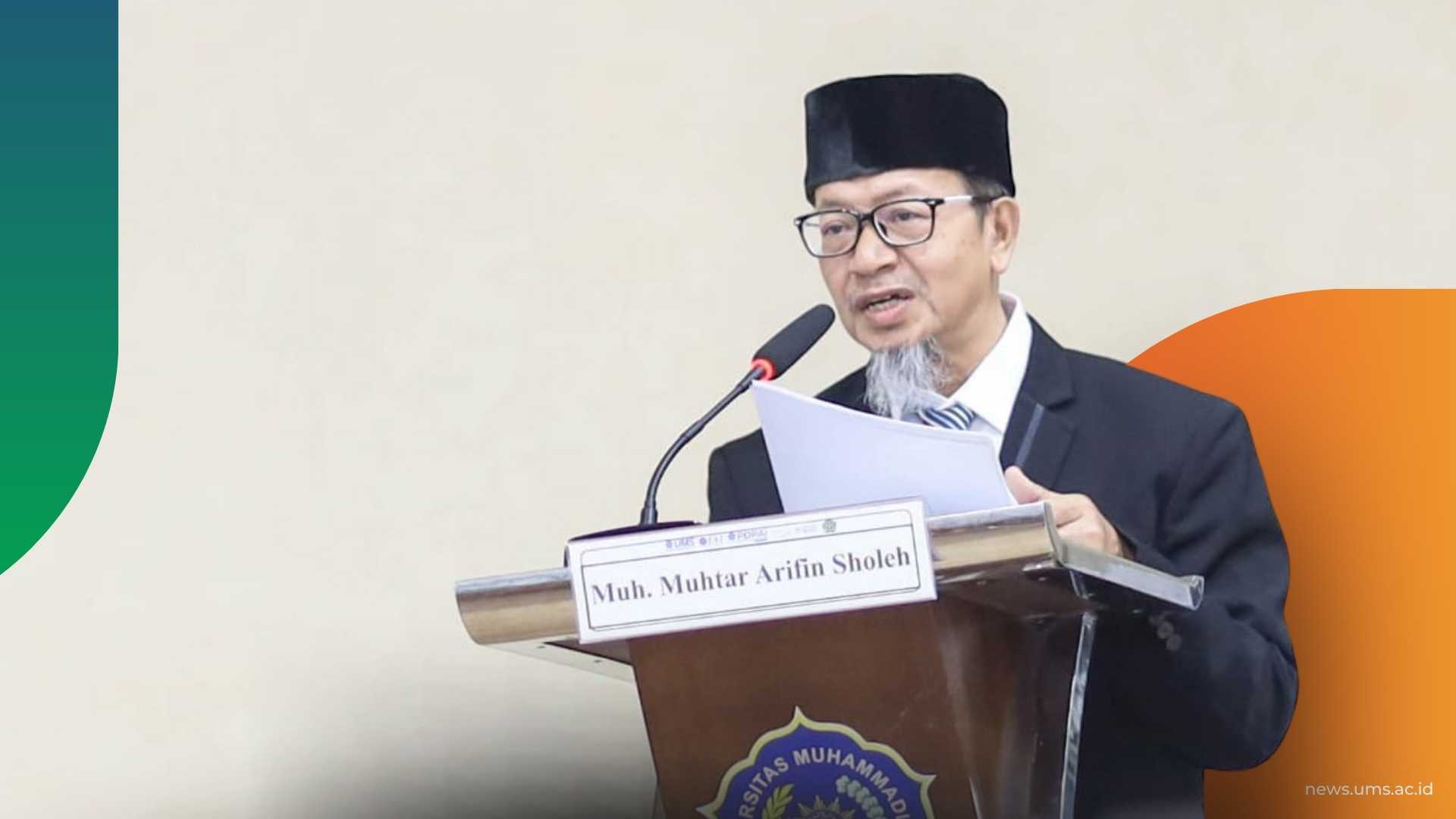 Muhammad Muhtar Arifin Sholeh Memaparkan Hasil Disertasi Pada Sidang Terbuka Doktor