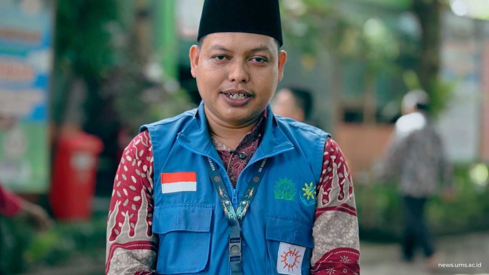 Kepala Sekolah SD Alam Surya Mentari, Dwi Suparwanto, S.Pd., yang telah mengimplementasikan modul gizi dan kesehatan hasil Riset Hilirisasi Nasional 2025 SINERGI skema Hilirisasi Inovasi Sosial