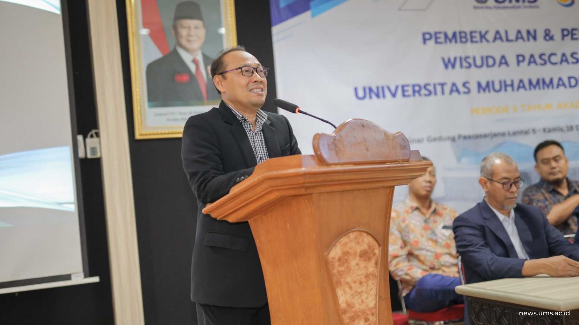 Wakil Rektor I UMS Prof. Ihwan Susila, Ph.D.
