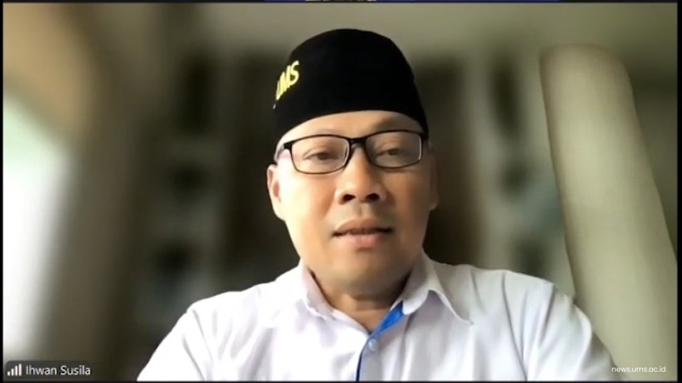 Wakil Rektor I UMS, Prof. Ihwan Susila, S.E., M.Si., Ph.D.