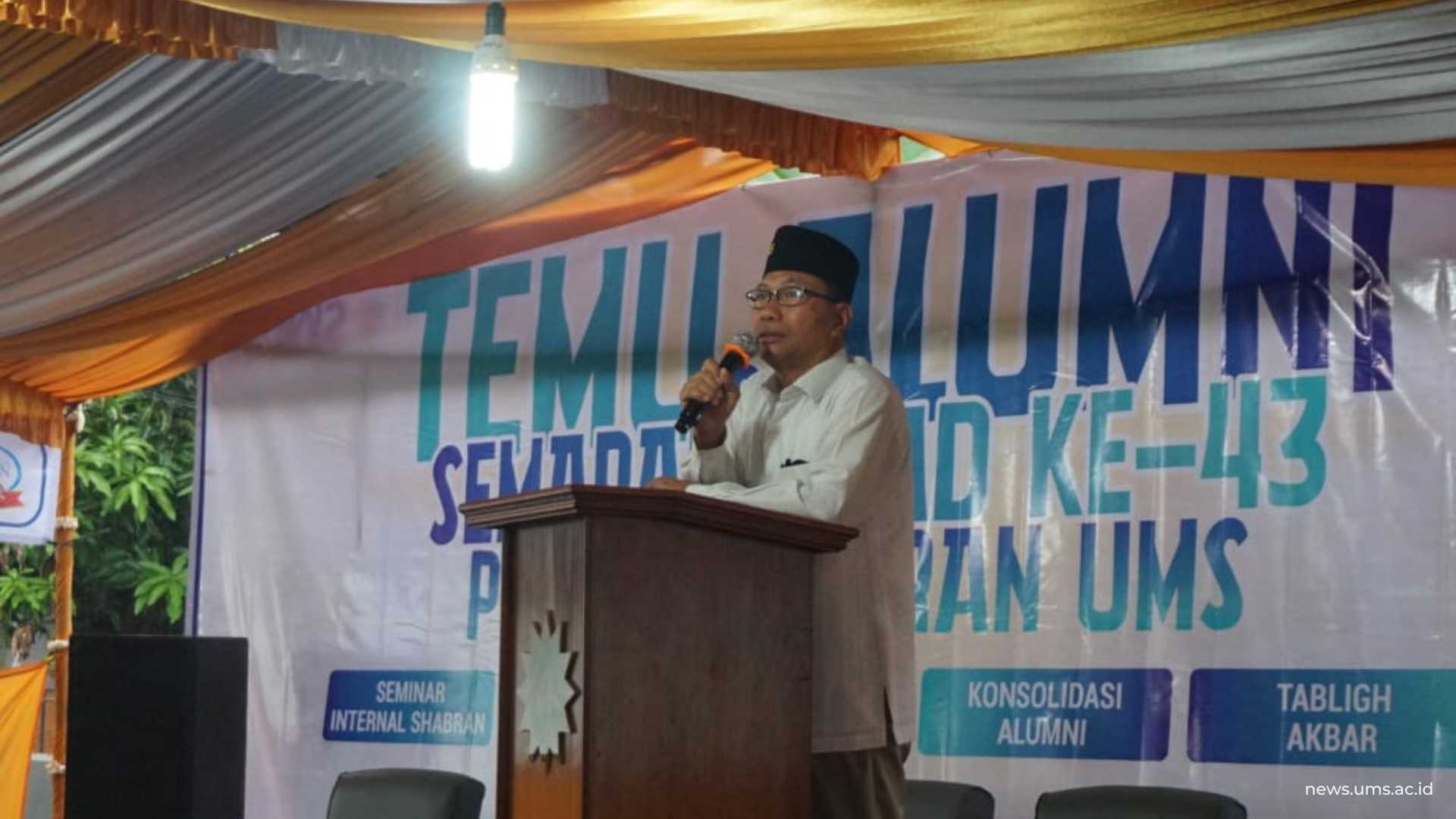 Rayakan Milad ke-43 dengan Tabligh Akbar dan Temu Alumni: Pondok Shabran UMS Teguhkan Dakwah, Ilmu, dan Kepedulian Sosial