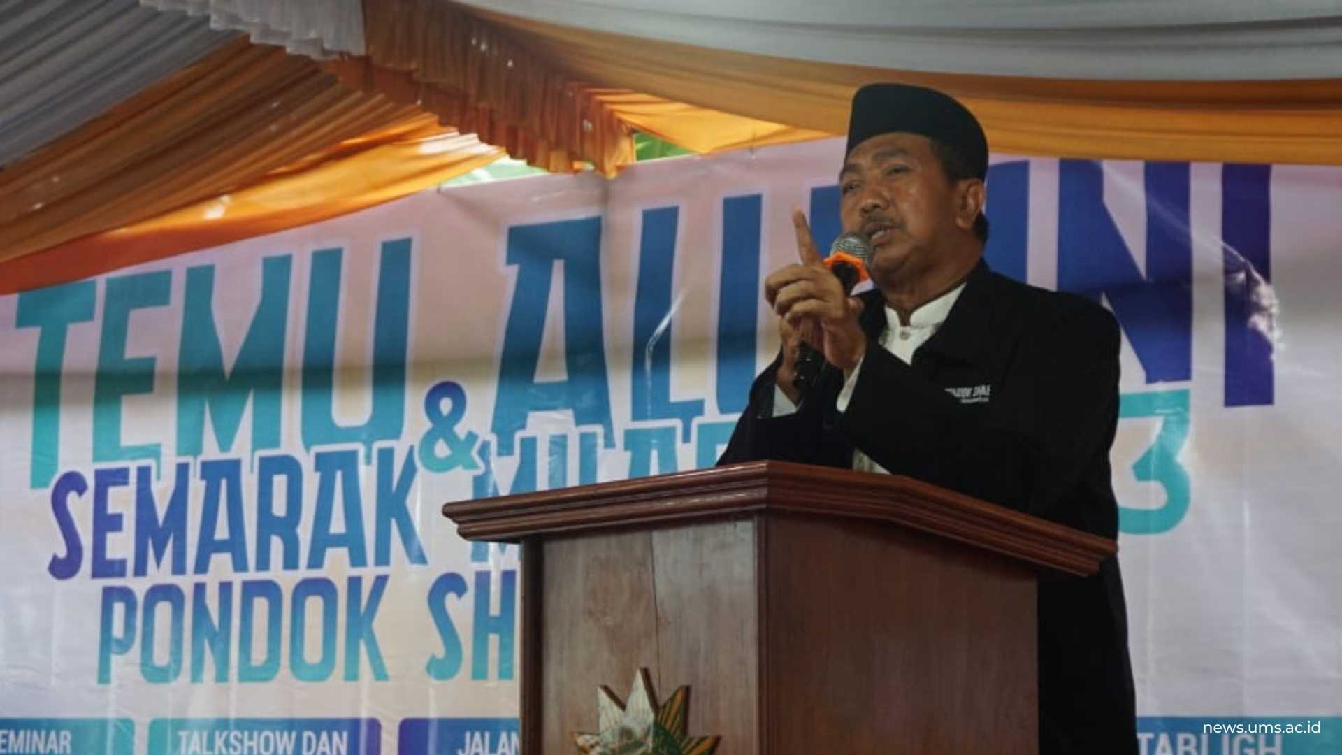 Rayakan Milad ke-43 dengan Tabligh Akbar dan Temu Alumni: Pondok Shabran UMS Teguhkan Dakwah, Ilmu, dan Kepedulian Sosial