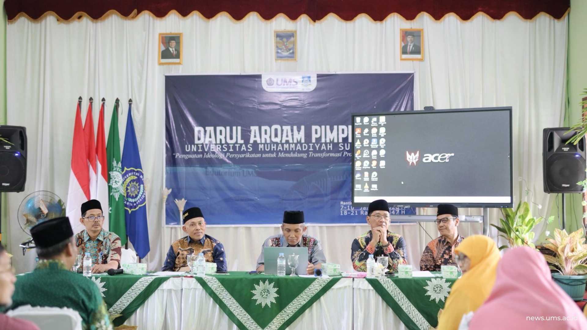 UMS Gandeng Pimpinan Pusat Hingga Ranting dalam Darul Arqam Pimpinan