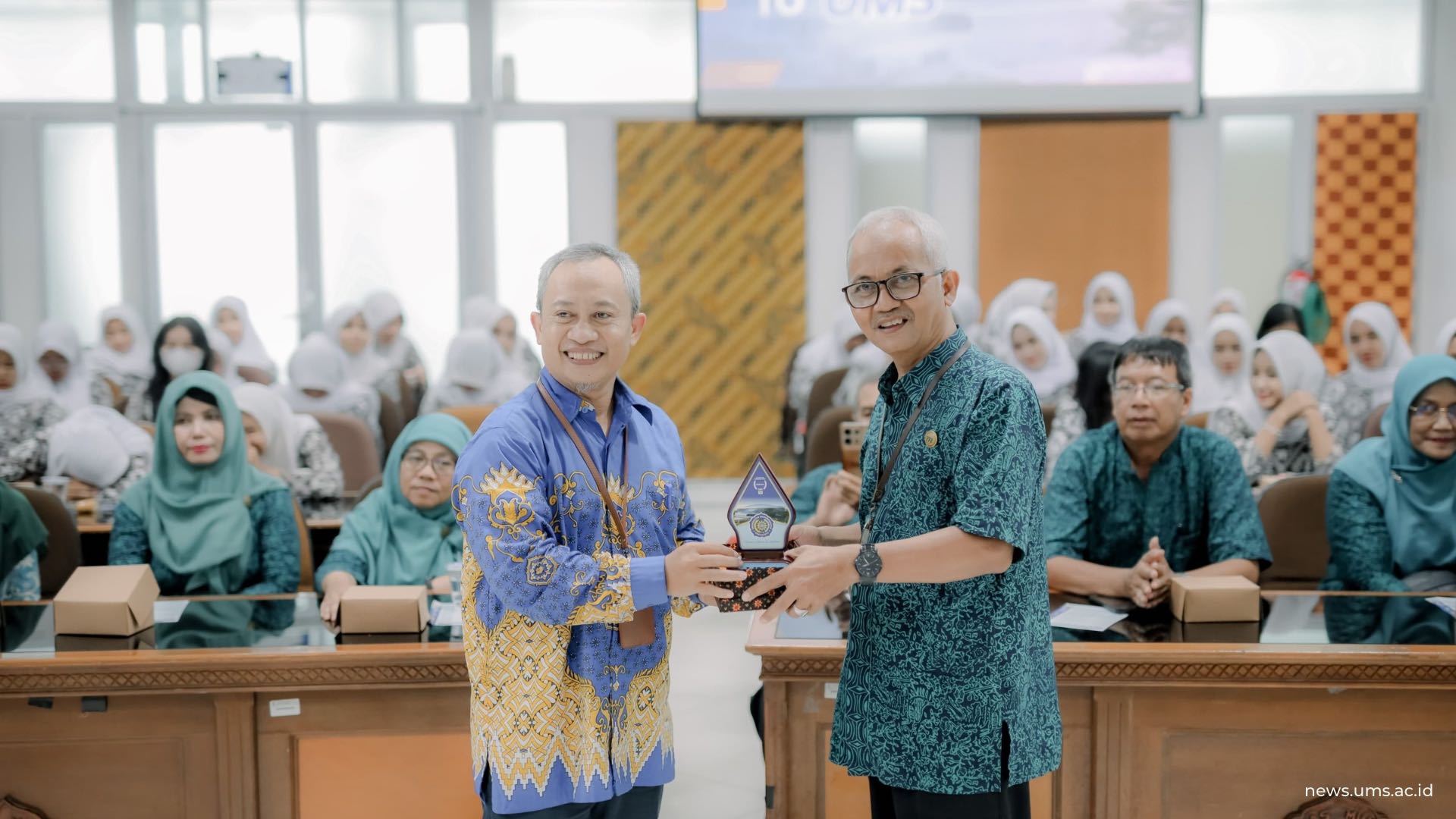 Tim PMB UMS Terima Kunjungan 190 Siswa SMA Negeri 1 Piyungan