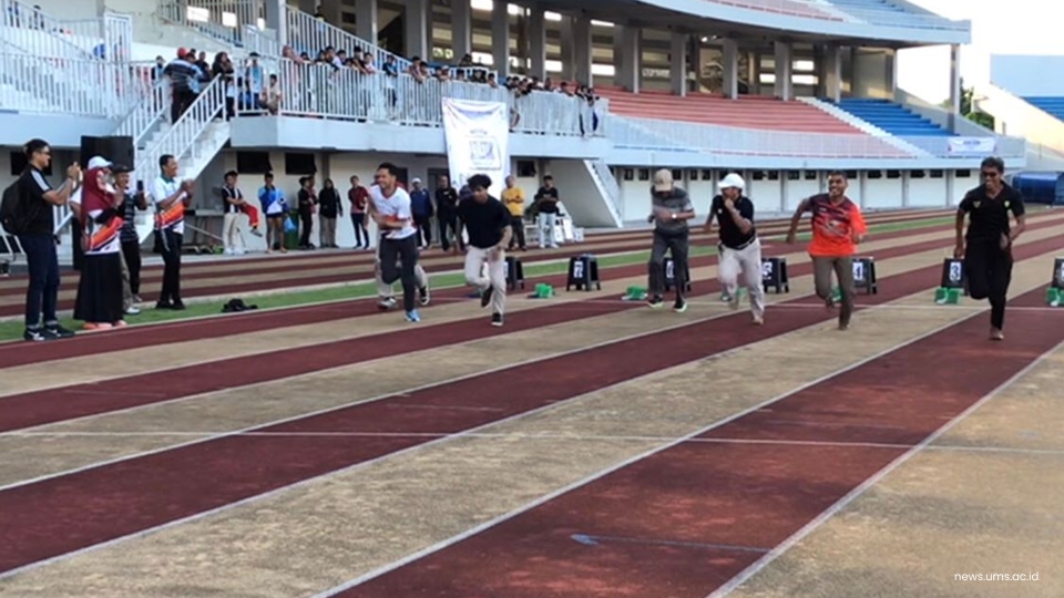 Buka Atletik Muhammadiyah Games 2026, Irwan Akib Ikut Sprint 50 Meter