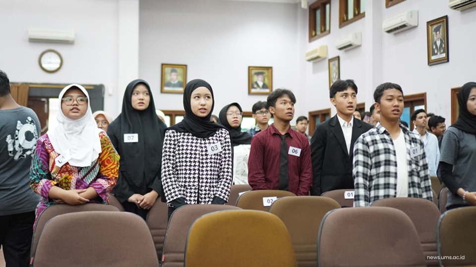 Peserta English Speech Competition