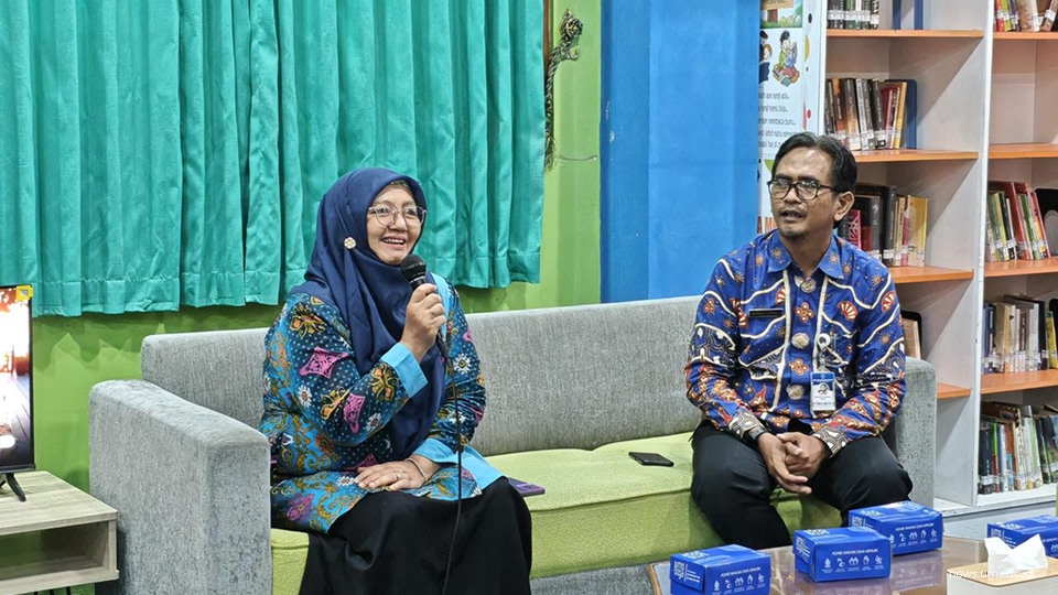 Sambutan Kepala Perpustakaan UMS, Maria Husnun Nisa, S.Sos., M.A