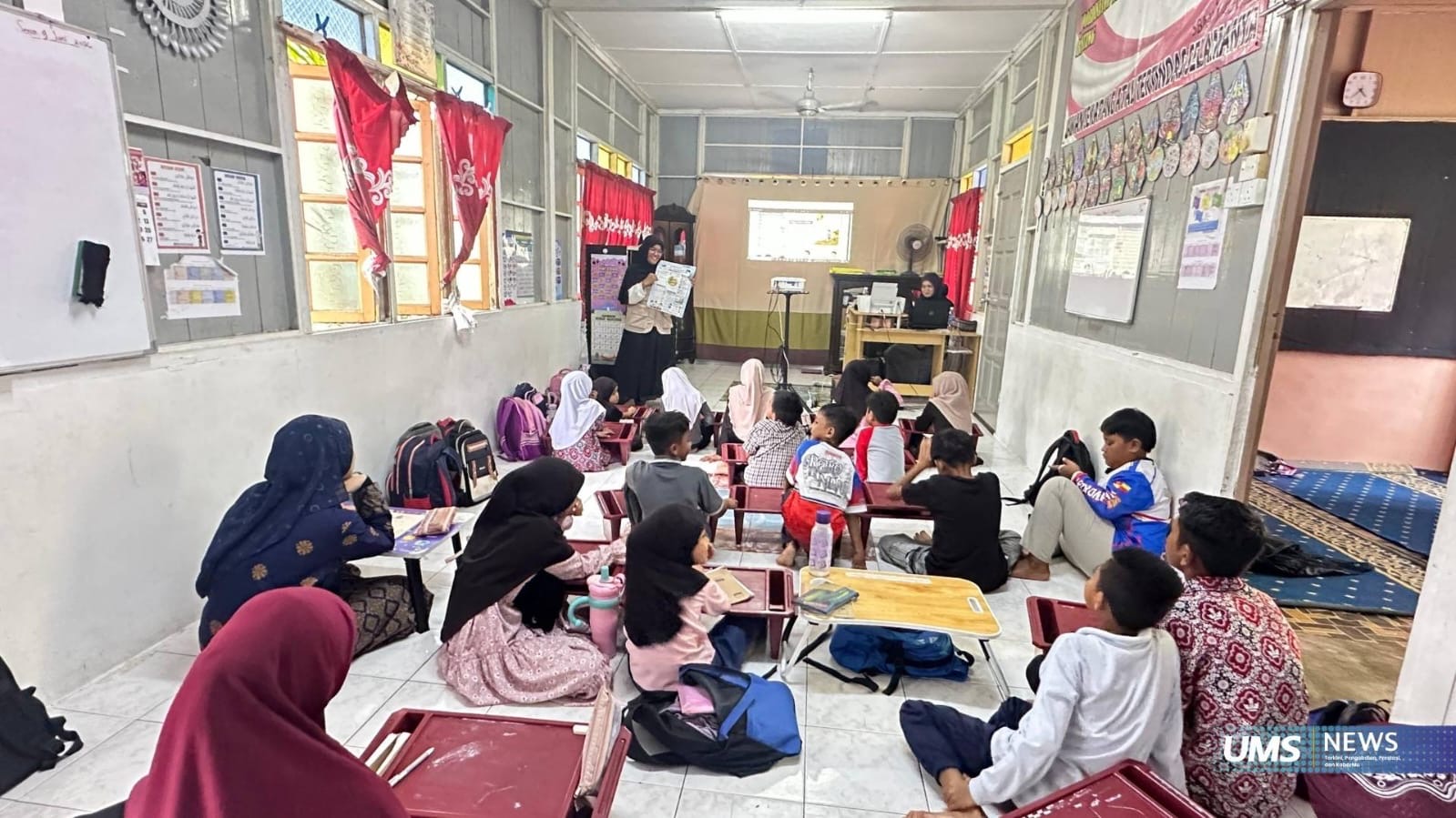 Mahasiswa UMS Edukasi PHBS dan Gizi Seimbang untuk Anak Diaspora Indonesia di Malaysia