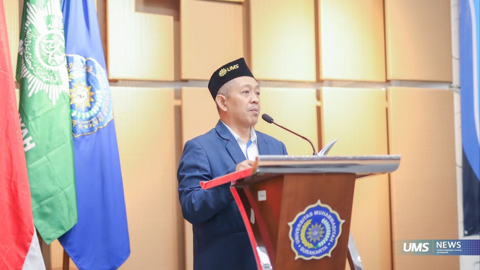 Sambutan Wakil Dekan III FIK UMS Noor Alis Setiyadi, S.KM., M.Kes.,