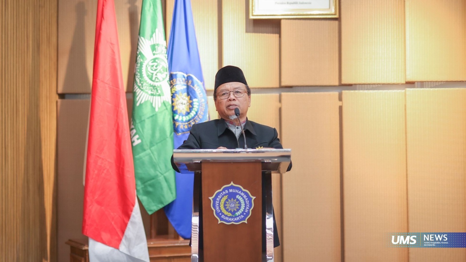 Ketua Pimpinan Daerah Muhammadiyah (PDM) Kabupaten Sukoharjo H. Djumari, S.Ag., M.Si., Foto: Dok. Imam/Humas UMS