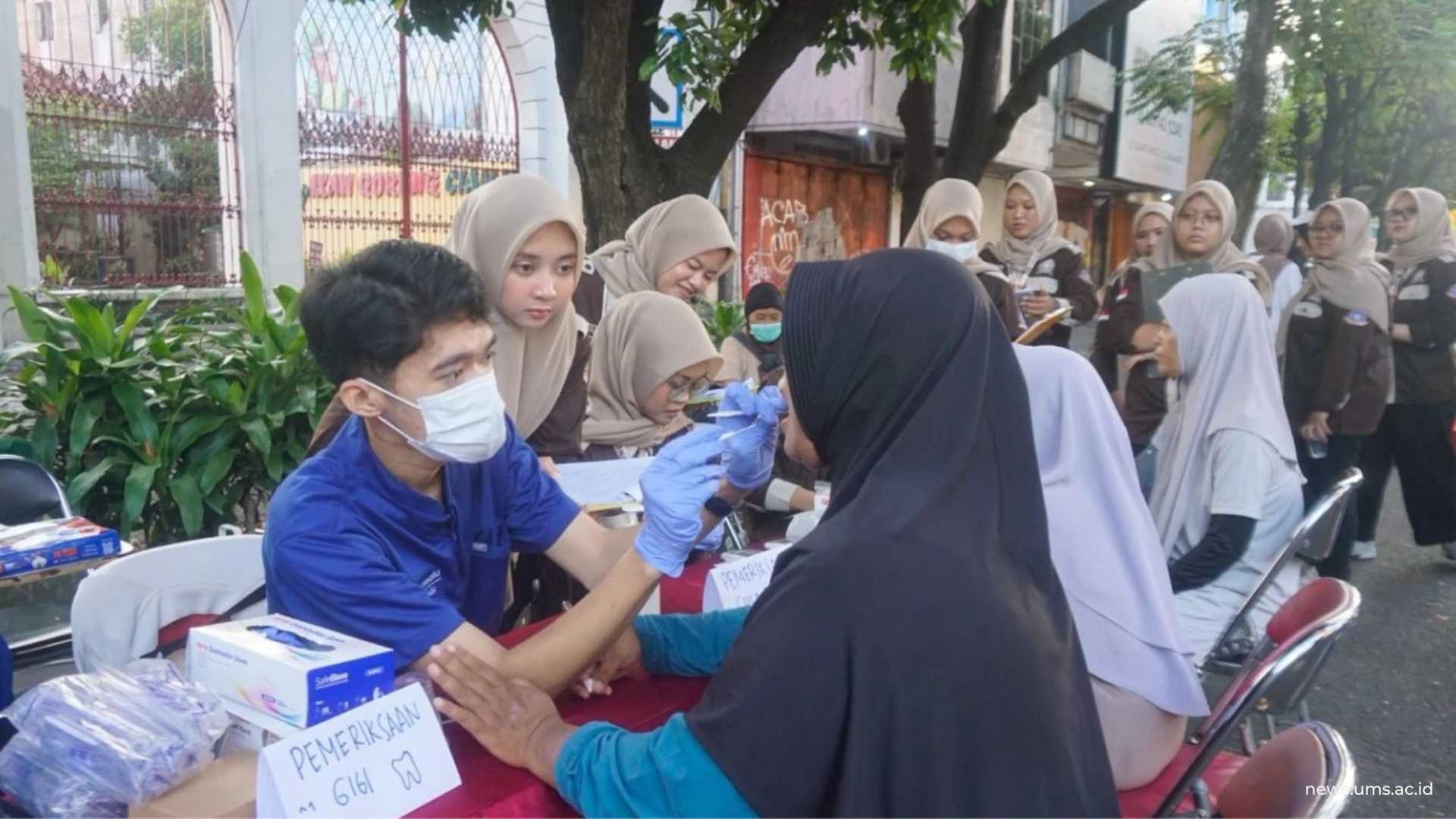 BEM FKG UMS Kampanyekan Kesehatan Rongga Mulut dalam WNTD 2026