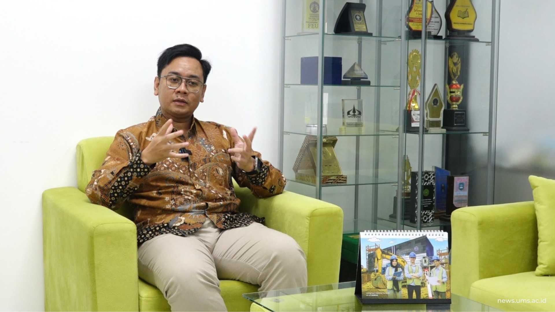Dosen Fakultas Ekonomi dan Bisnis (FEB) Universitas Muhammadiyah Surakarta (UMS), Dr. Akbar Pratama Kartika, S.E., M.S.E.