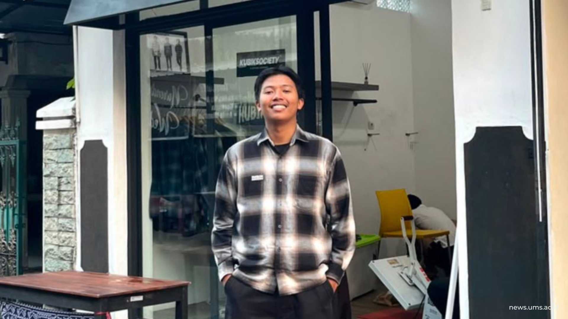 Mahasiswa FEB UMS, Ahmad Fauzan Tirmidzi
