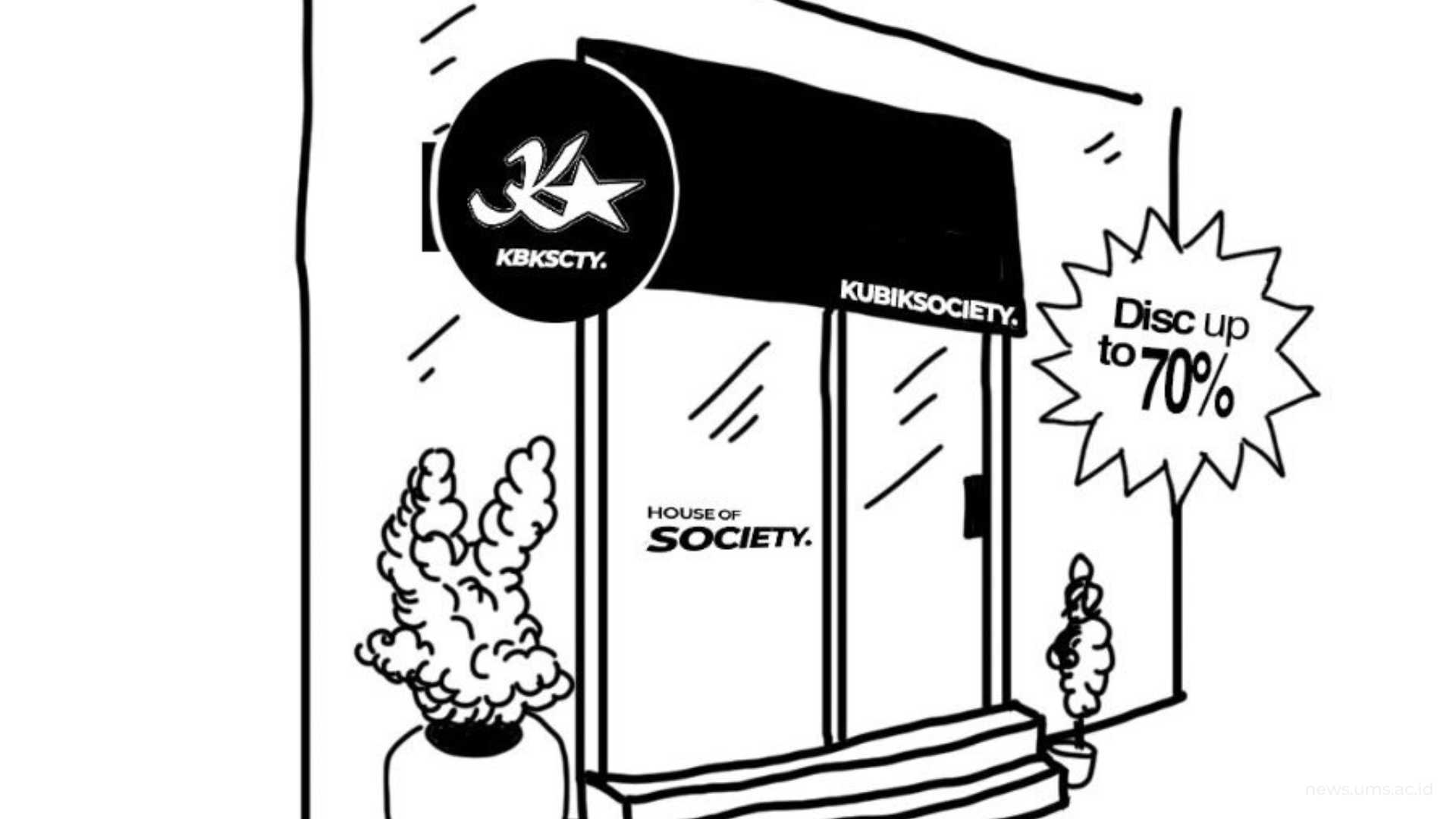 Kubik Society Clothing Company Milik Mahasiswa UMS