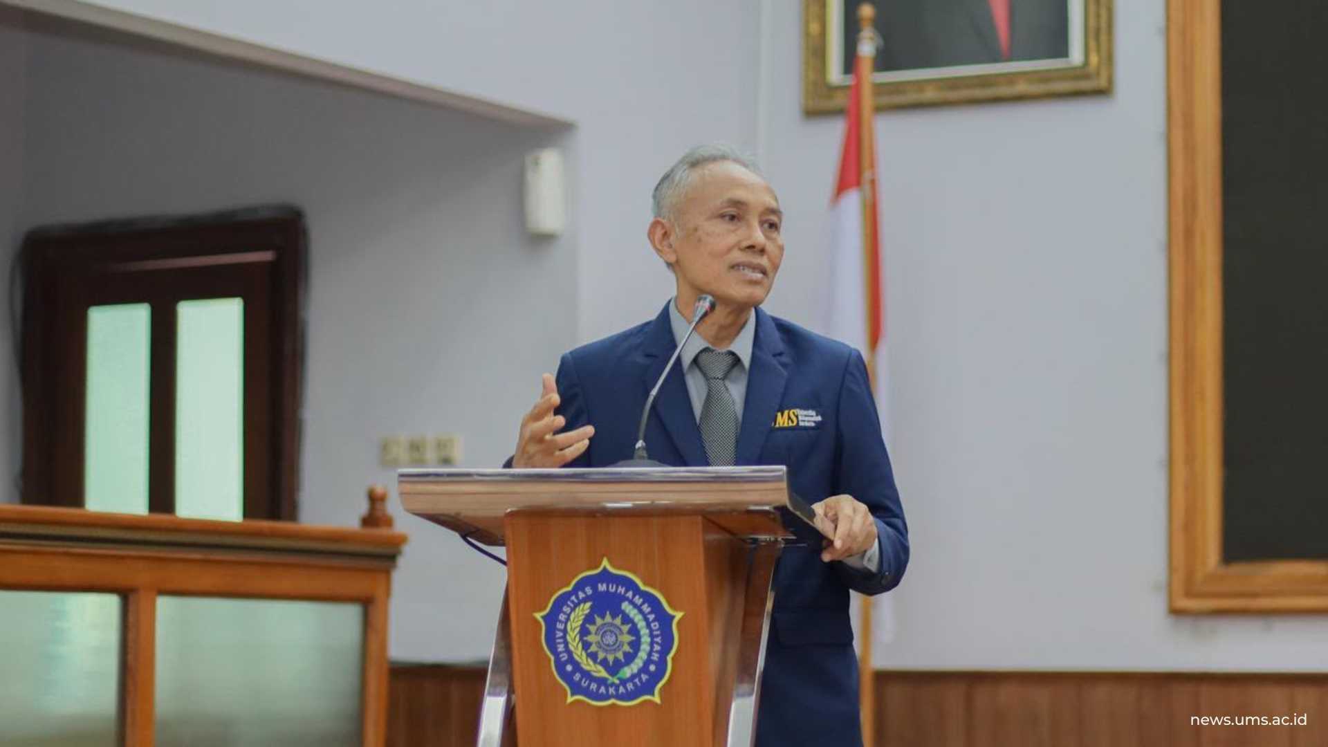 Prof. Dr. Harun Joko Prayitno, M.Hum., Rektor UMS