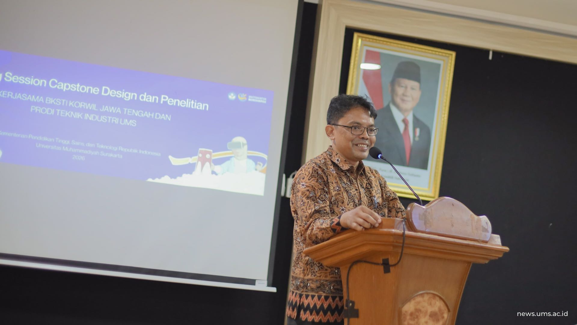 Sambutan Ir. Affan Rifa'i, S.T., M.T., Ketua BKSTI Korwil Jawa Tengah