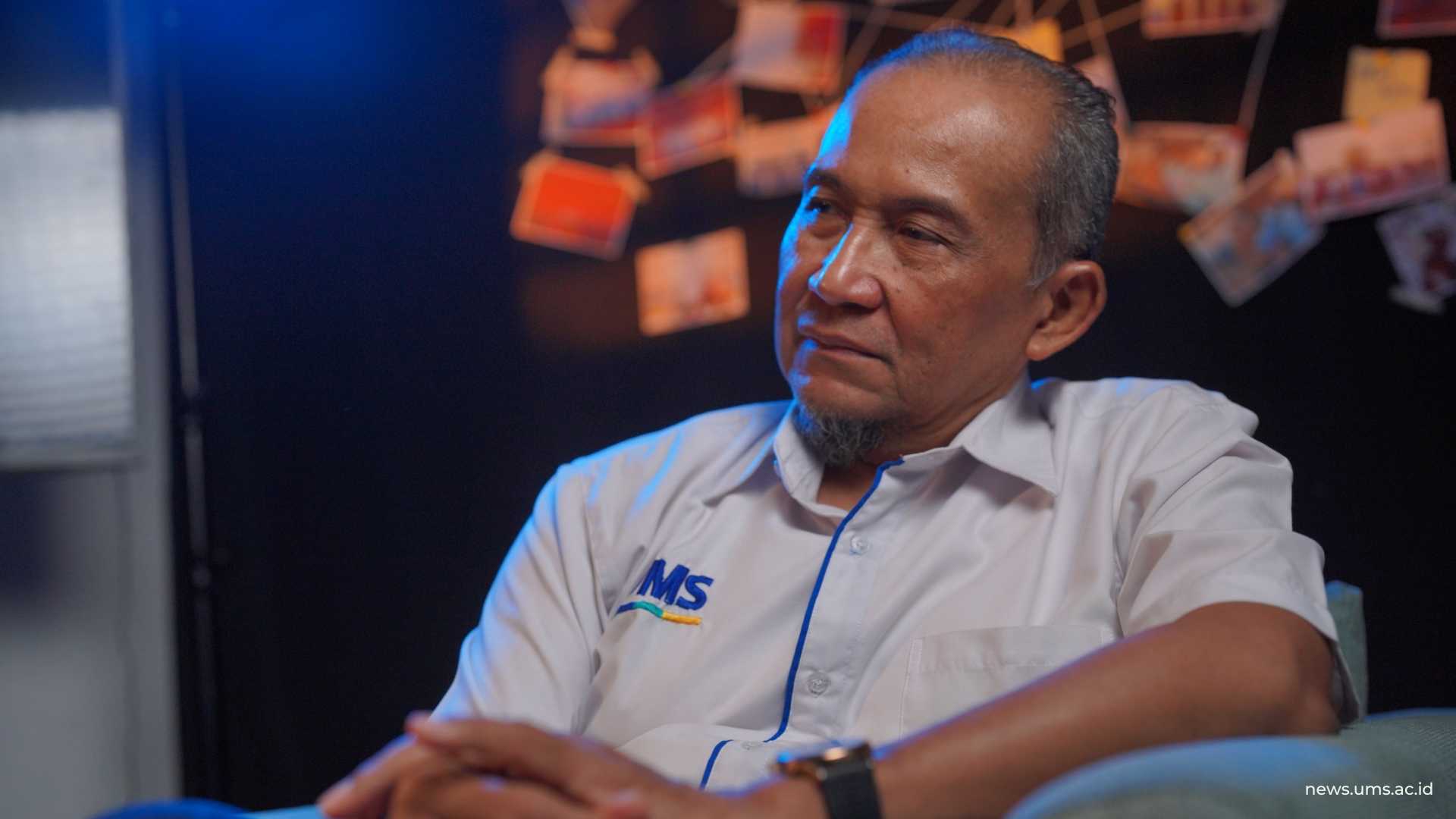 Guru Besar Geografi UMS, Prof. Kuswaji Dwi Priyono, M.Si