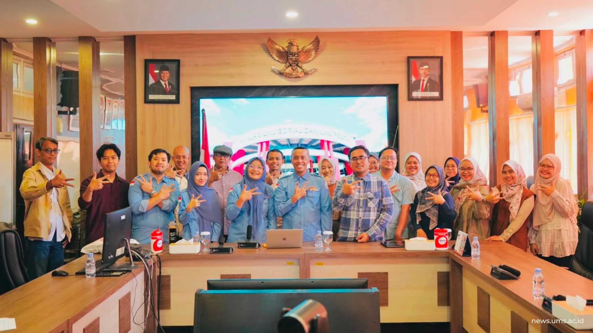Ilmu Komunikasi UMS Jajaki Kolaborasi Tri Dharma Lewat Benchmarking ke FISIP UNDIP