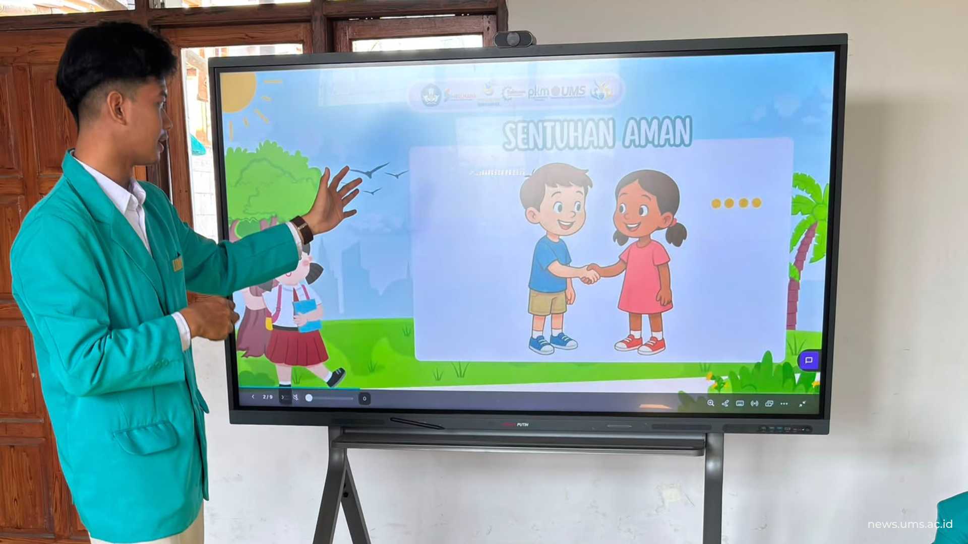 Sosialisasi program “sentuhan aman”
