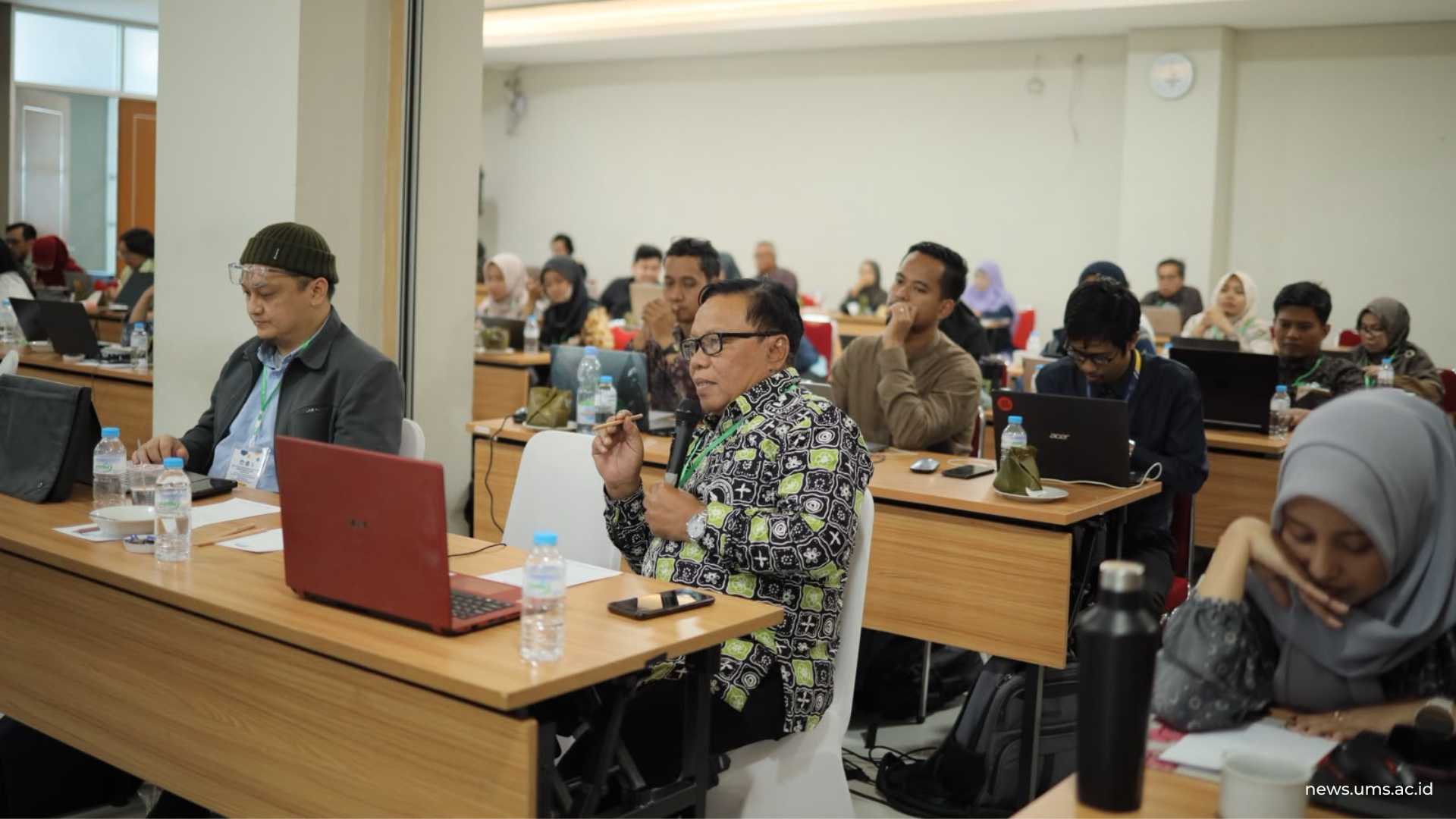 Sesi diskusi dengan peserta pelatihan