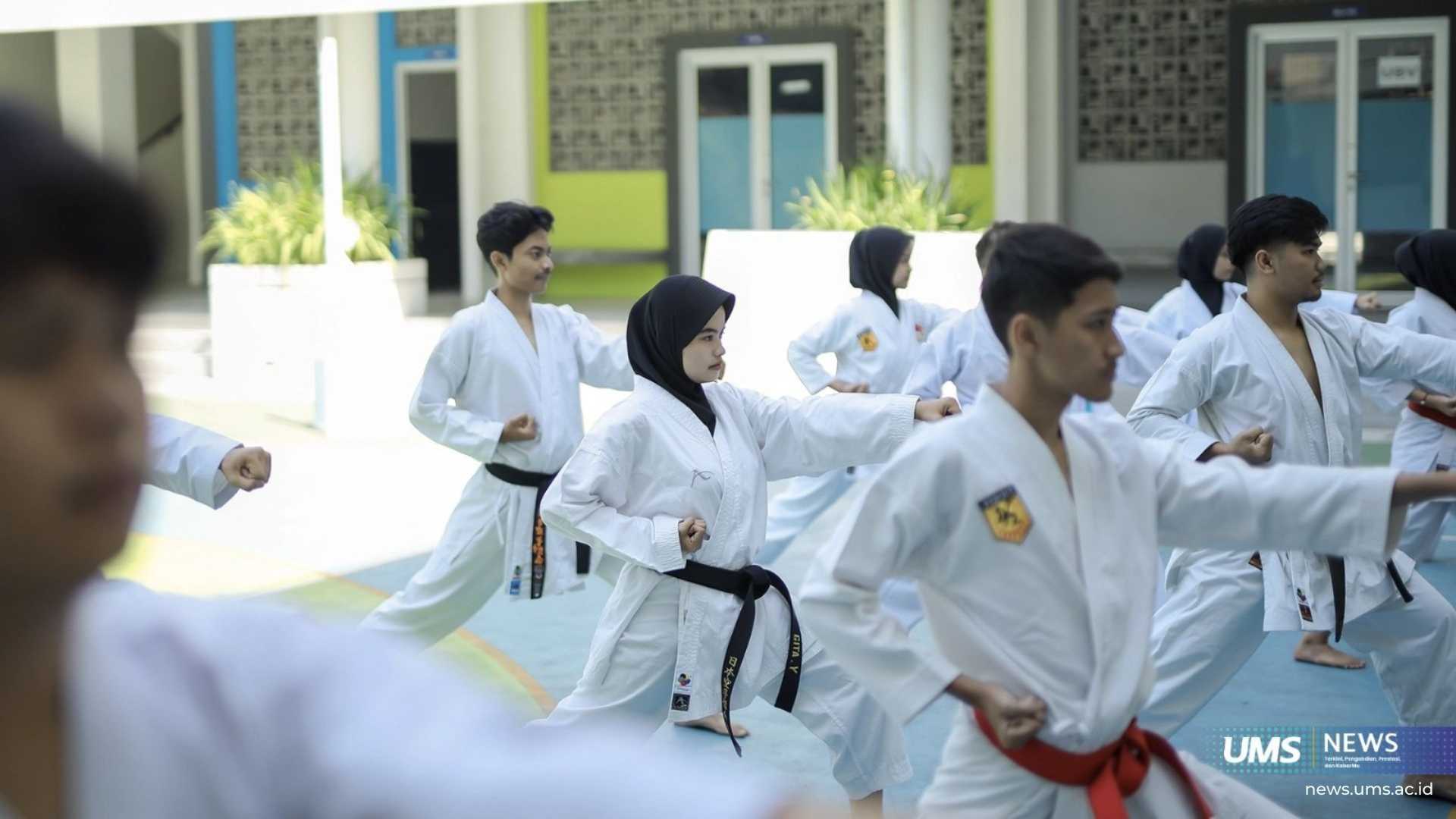 Foto aset UKM Karate UMS