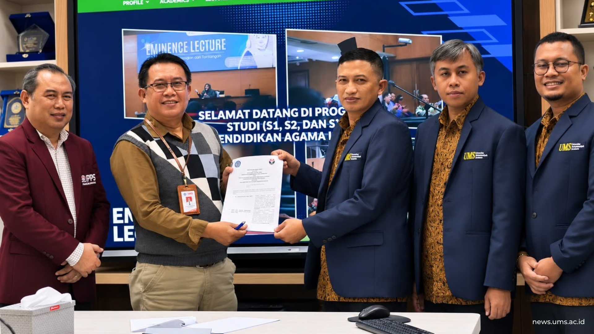 FAI UMS dan FPIPS UPI Teken MoA, Perkuat Kolaborasi Akademik dan Jejaring Global