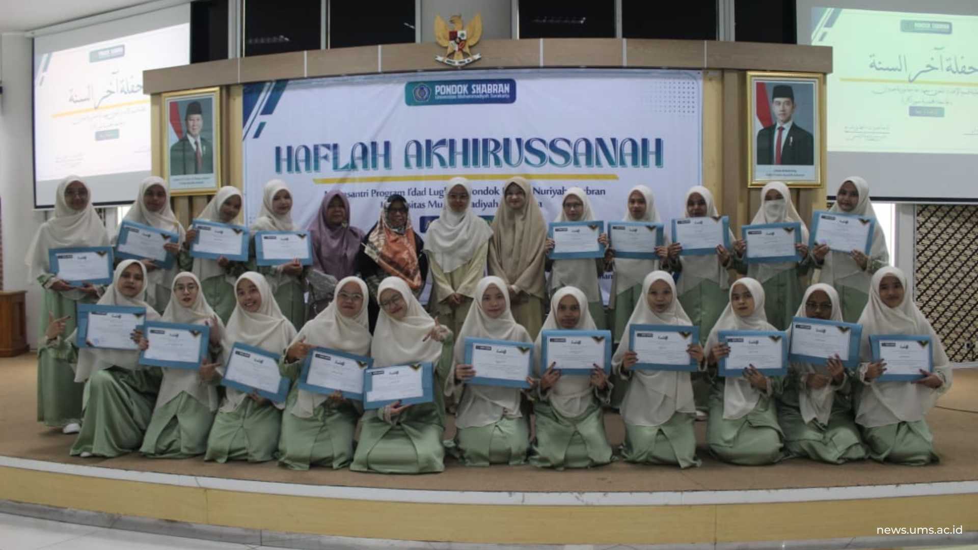 Ketua ASLAMA PTMA Apresiasi Capaian 97 Persen Target Hafalan Santri Program I’dad Pondok Shabran UMS