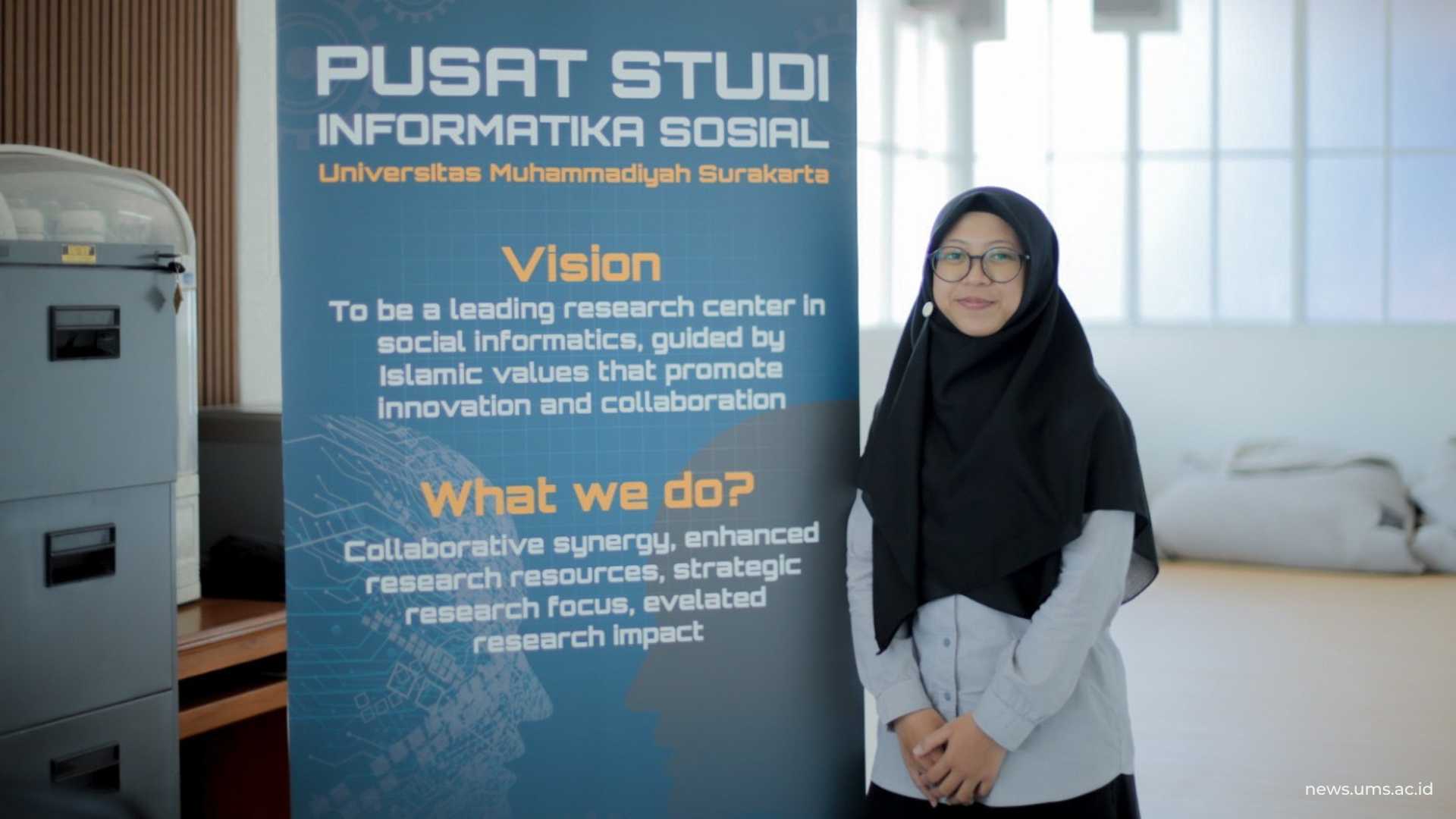 Sekretaris Program Studi Internasional Teknik Informatika UMS, Arini Nur Rohmah, S.Kom., M.Sc.Tech