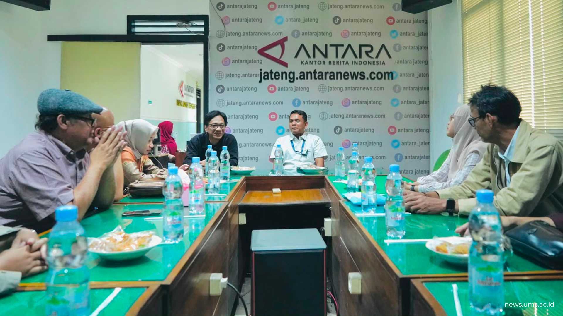 ‎Benchmarking ke ANTARA Jateng, Prodi Ilmu Komunikasi UMS Perkuat Kurikulum Berbasis Kebutuhan Industri