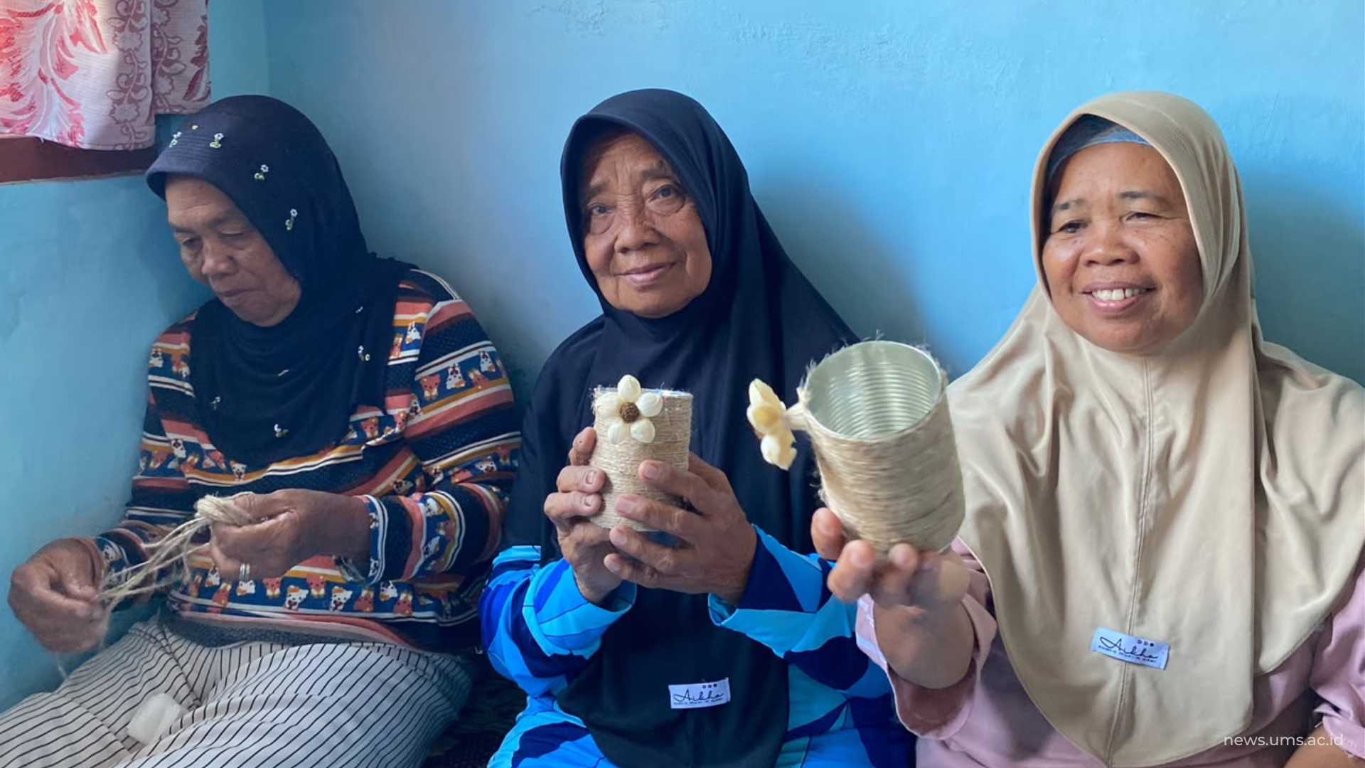 Kegiatan kerajinan tangan untuk Lansia