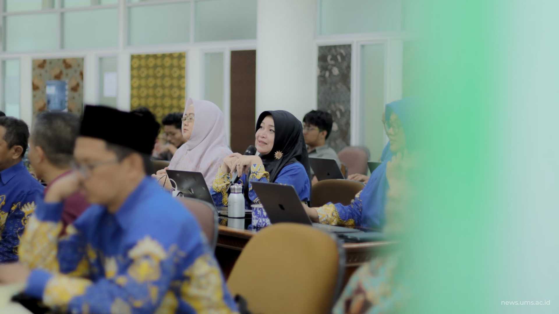Ketua Lembaga Pengembangan Pendidikan dan Inovasi Pembelajaran (LPPIP) UMS, Koesoemo Ratih, S.Pd.