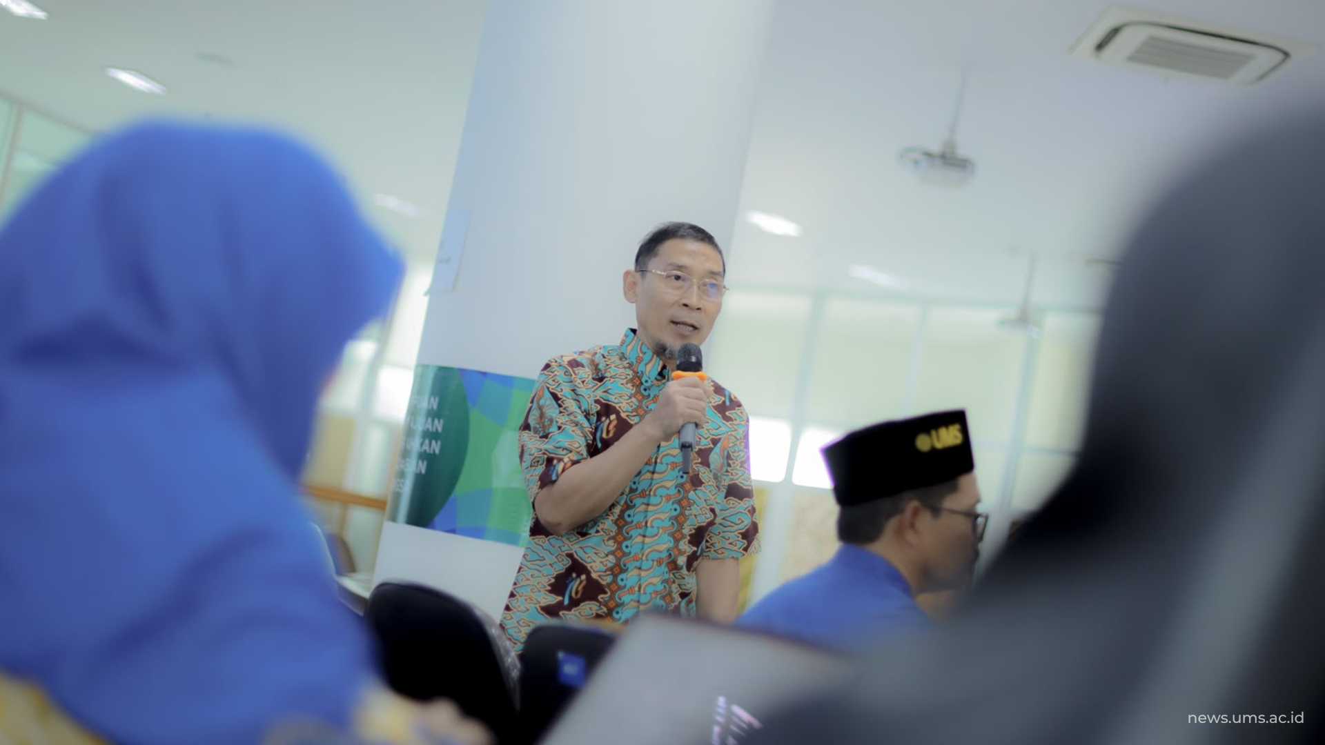 Wakil Rektor Bidang Riset, Inovasi, Reputasi, Dampak, Kemitraan, dan Urusan Internasional UMS, Prof. Supriyono, S.T., M.T., Ph.D.