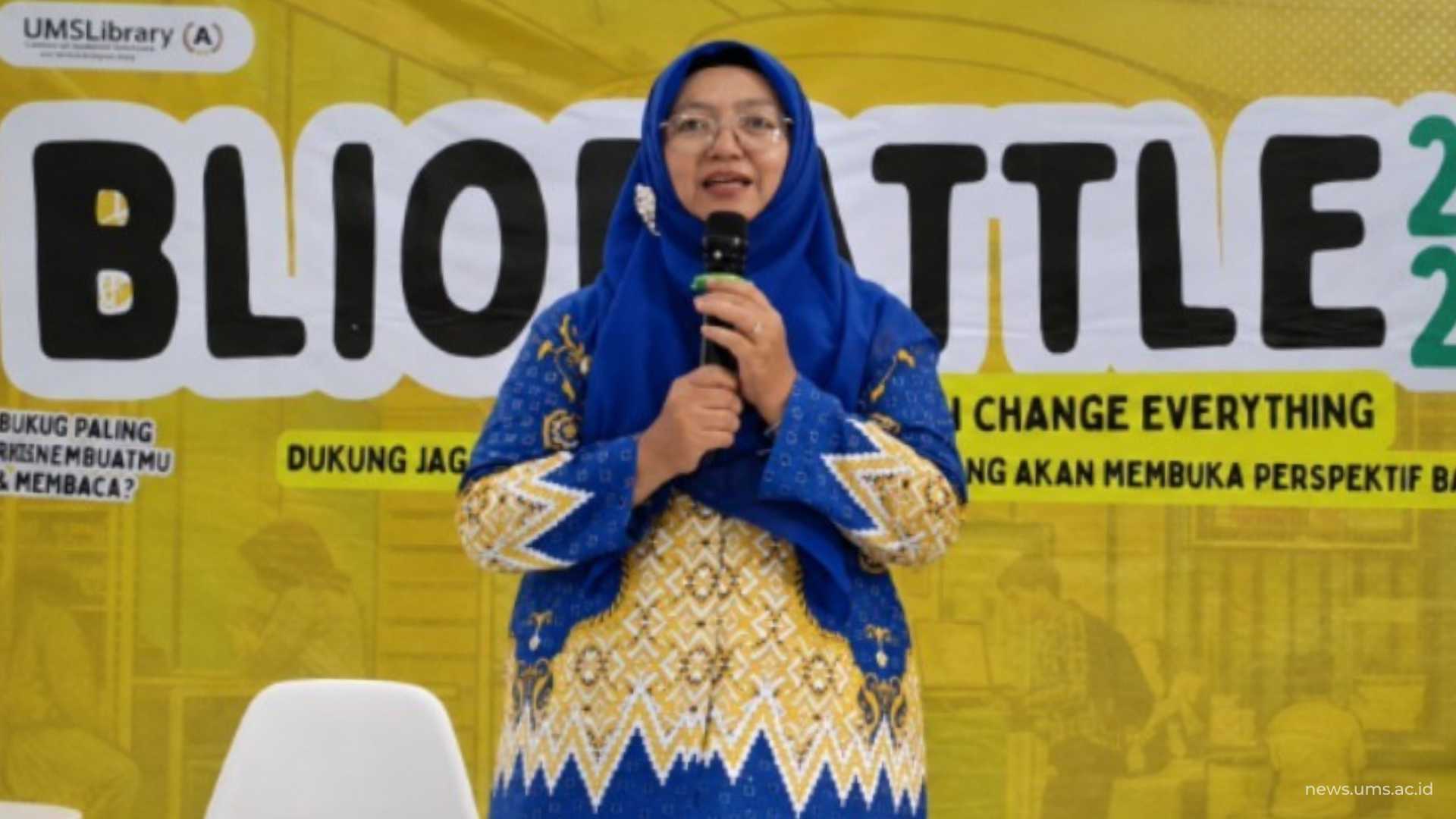Kepala UPT Perpustakaan dan Layanan Digital UMS, Maria Husnun Nisa, S.Sos., M.A.