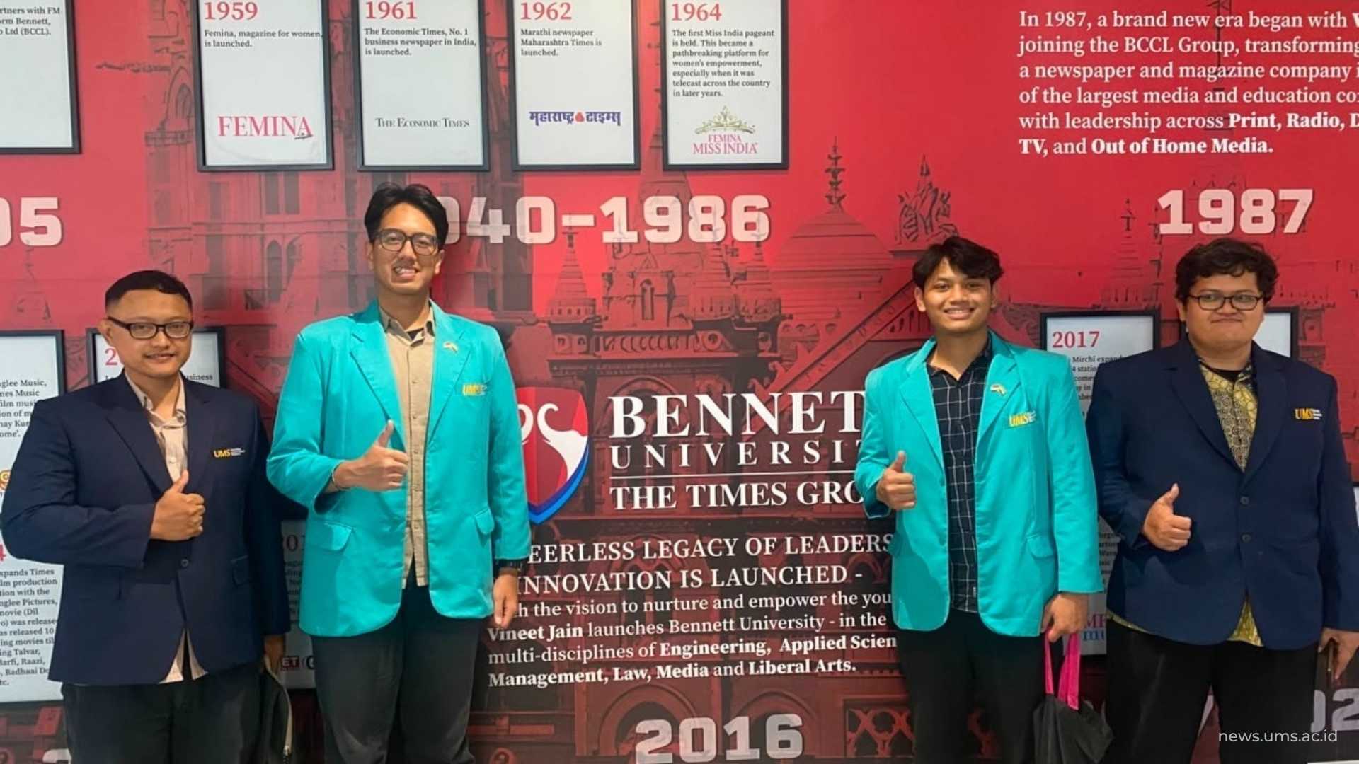 Dua Mahasiswa FHIP UMS Jadi Presenter Konferensi Internasional AILGS-2026 di India