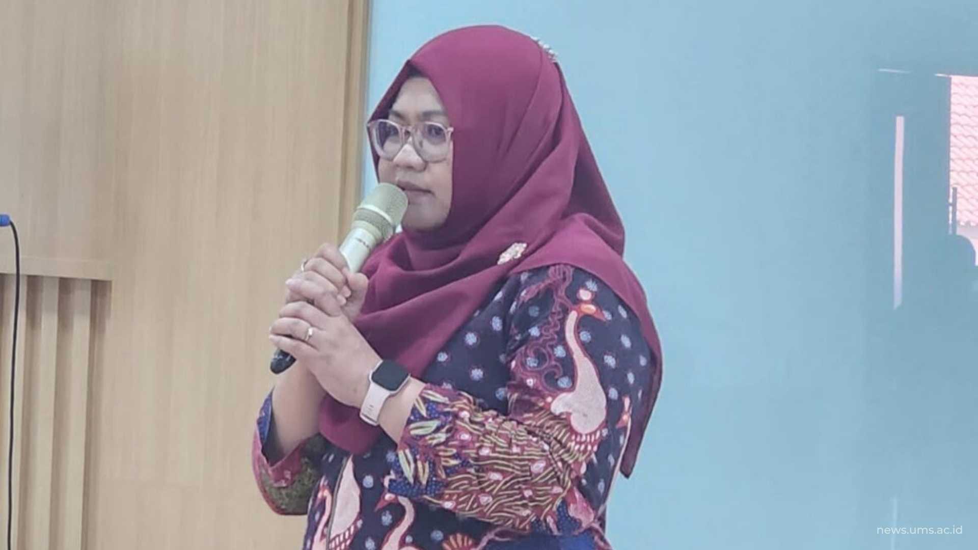 Dekan Farmasi UMS, Prof. apt. Erindyah Retno Wikantyasning, Ph.D.