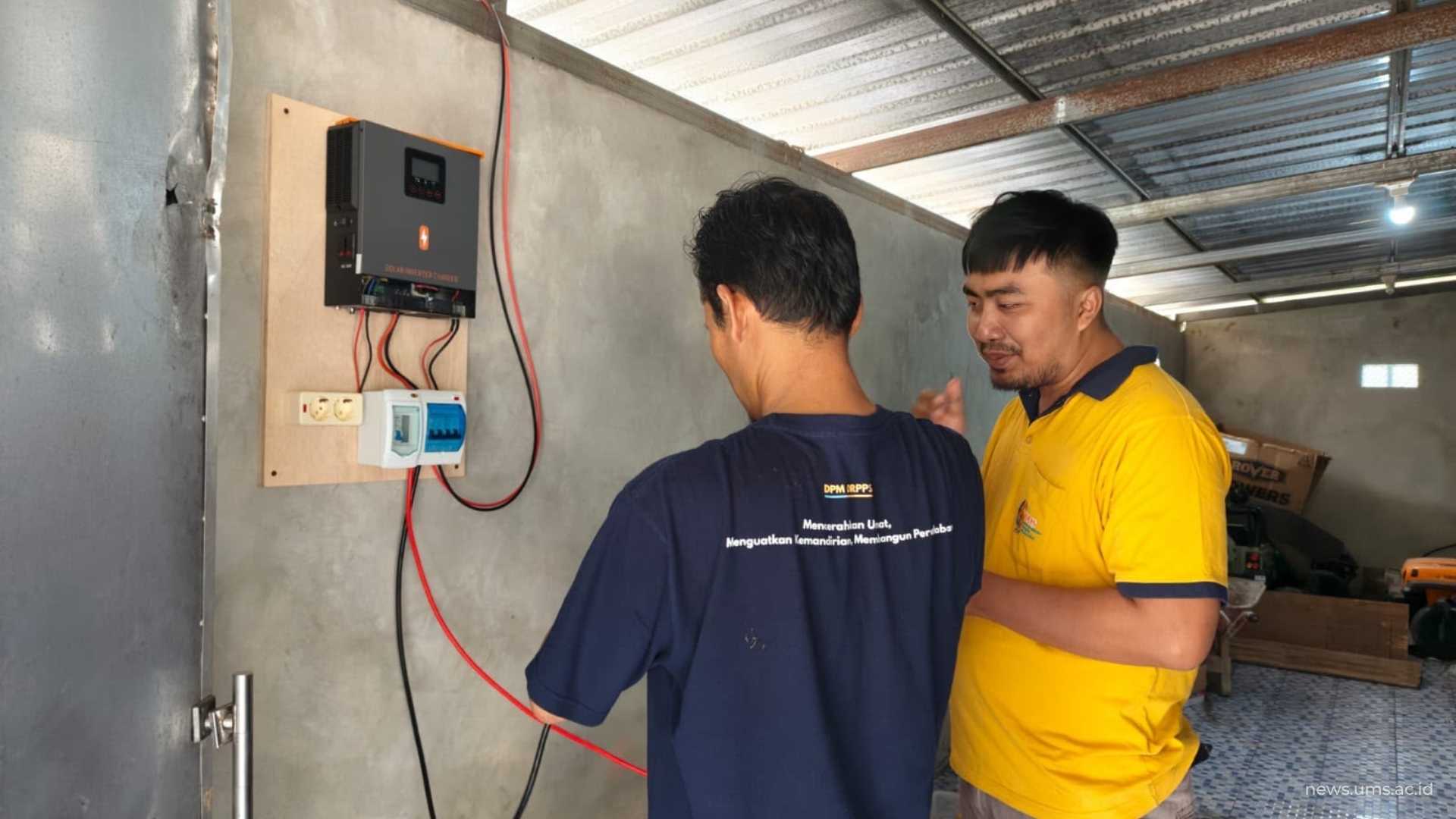 Pangkas Biaya Operasional Wisata, Pengelola Gentong Kencono Manfaatkan Energi Terbarukan UMS